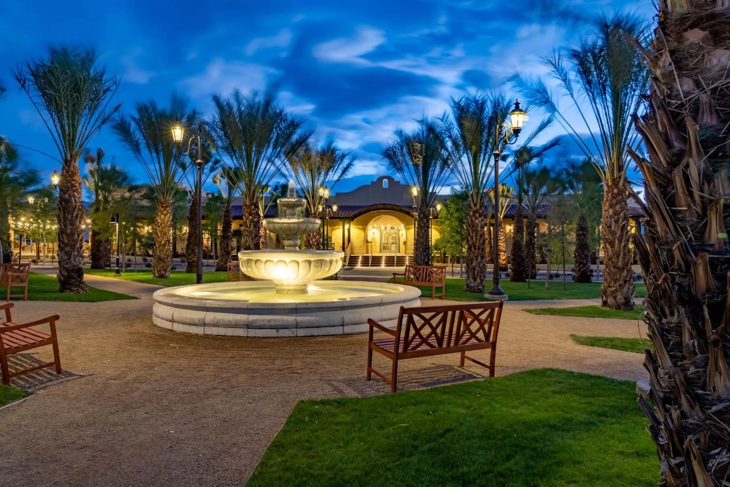 Garden view in The Ranch At Death Valley