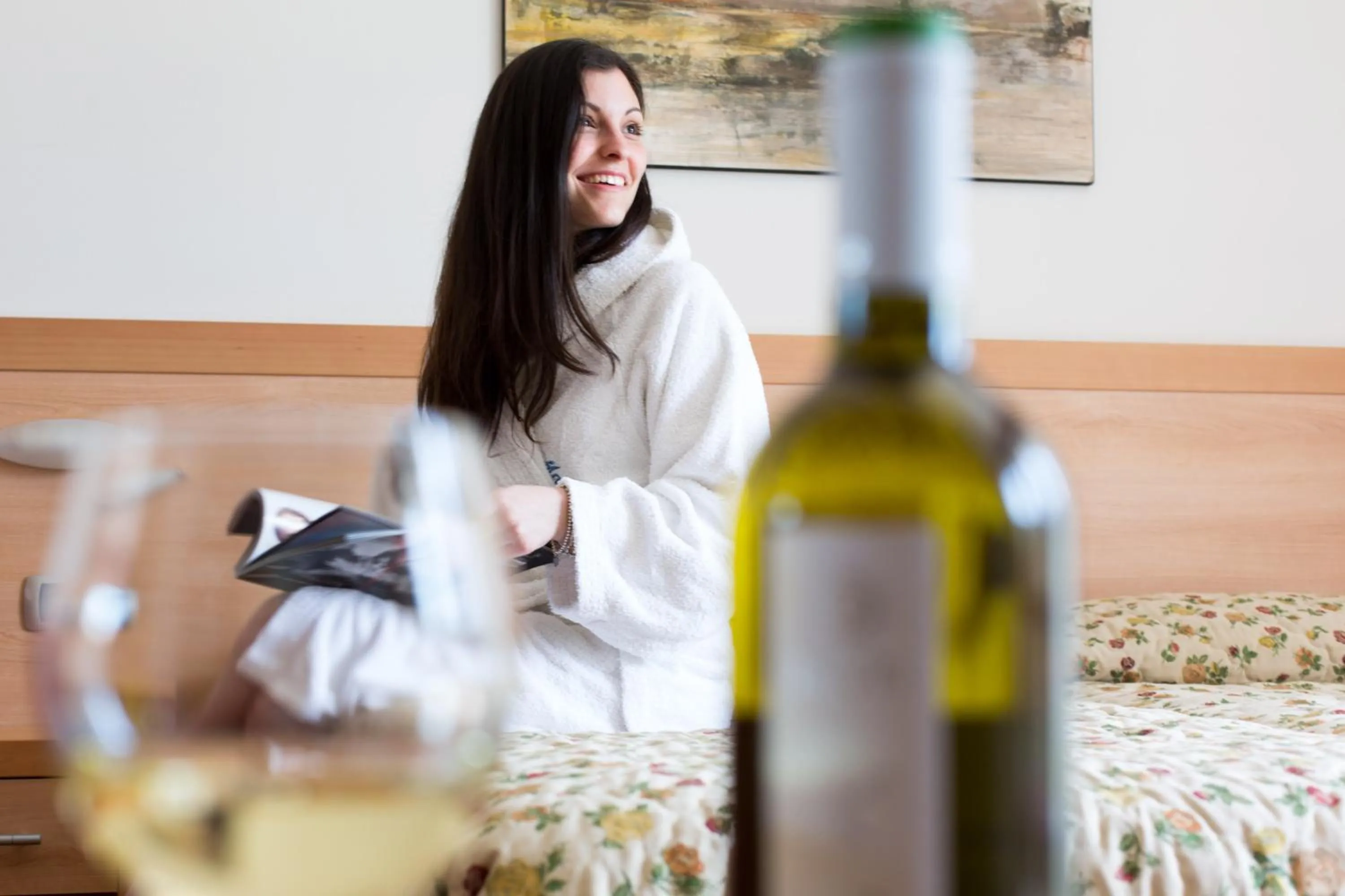 Decorative detail, Bed in Hotel Al Maso