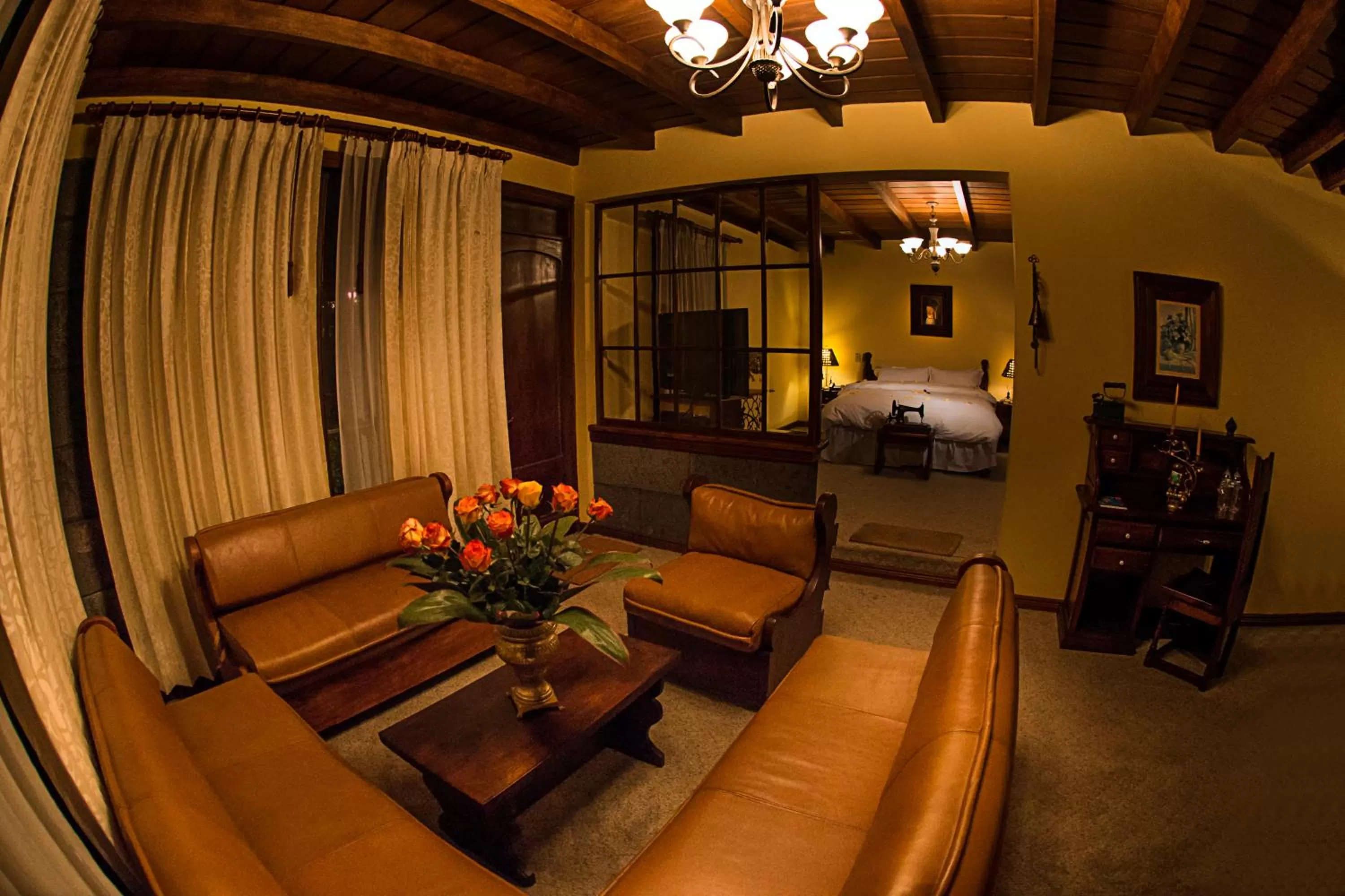 Living room, Seating Area in Hostería La Andaluza