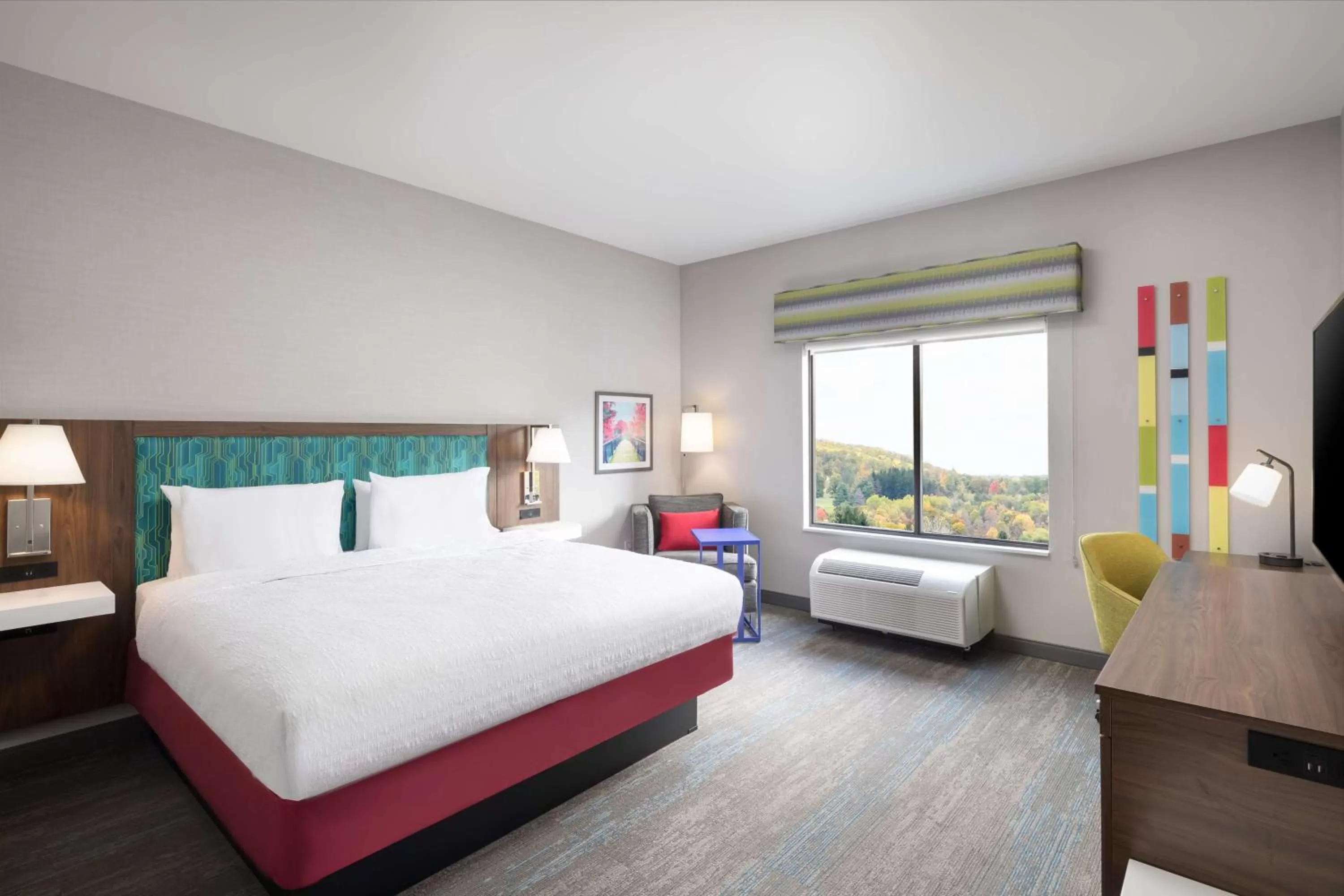 Bed in Hampton Inn Hornell