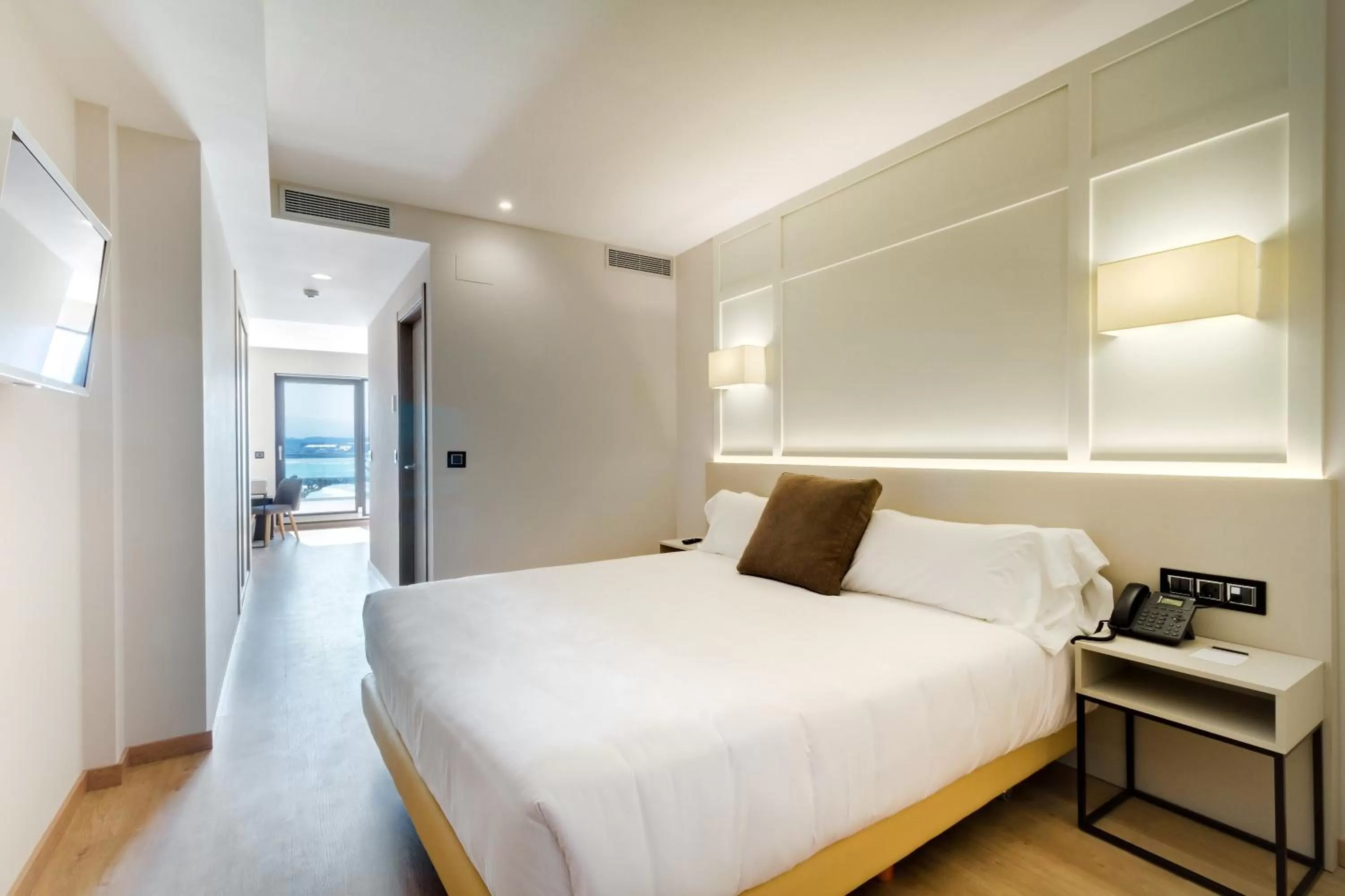 Bed in Oca Playa de Foz Hotel & Spa