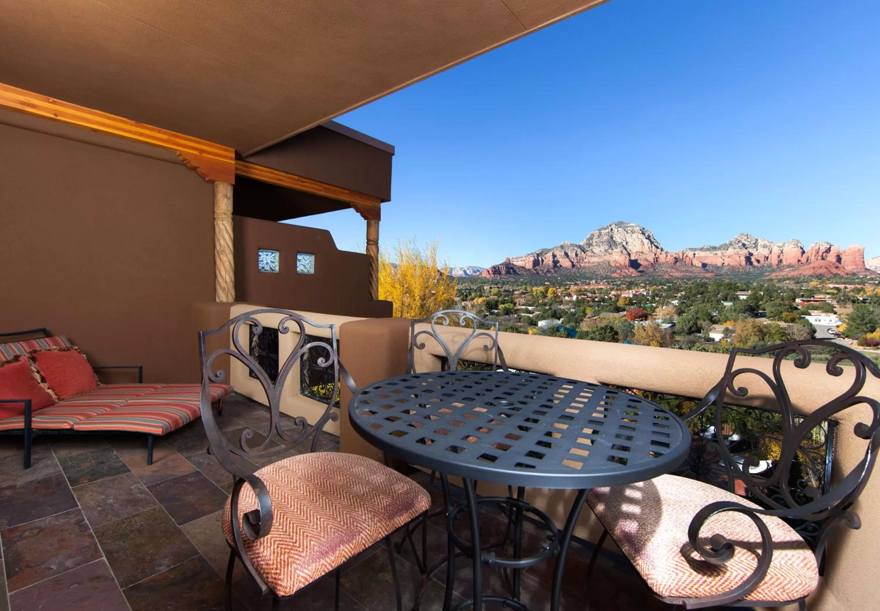 Balcony/Terrace in A Sunset Chateau