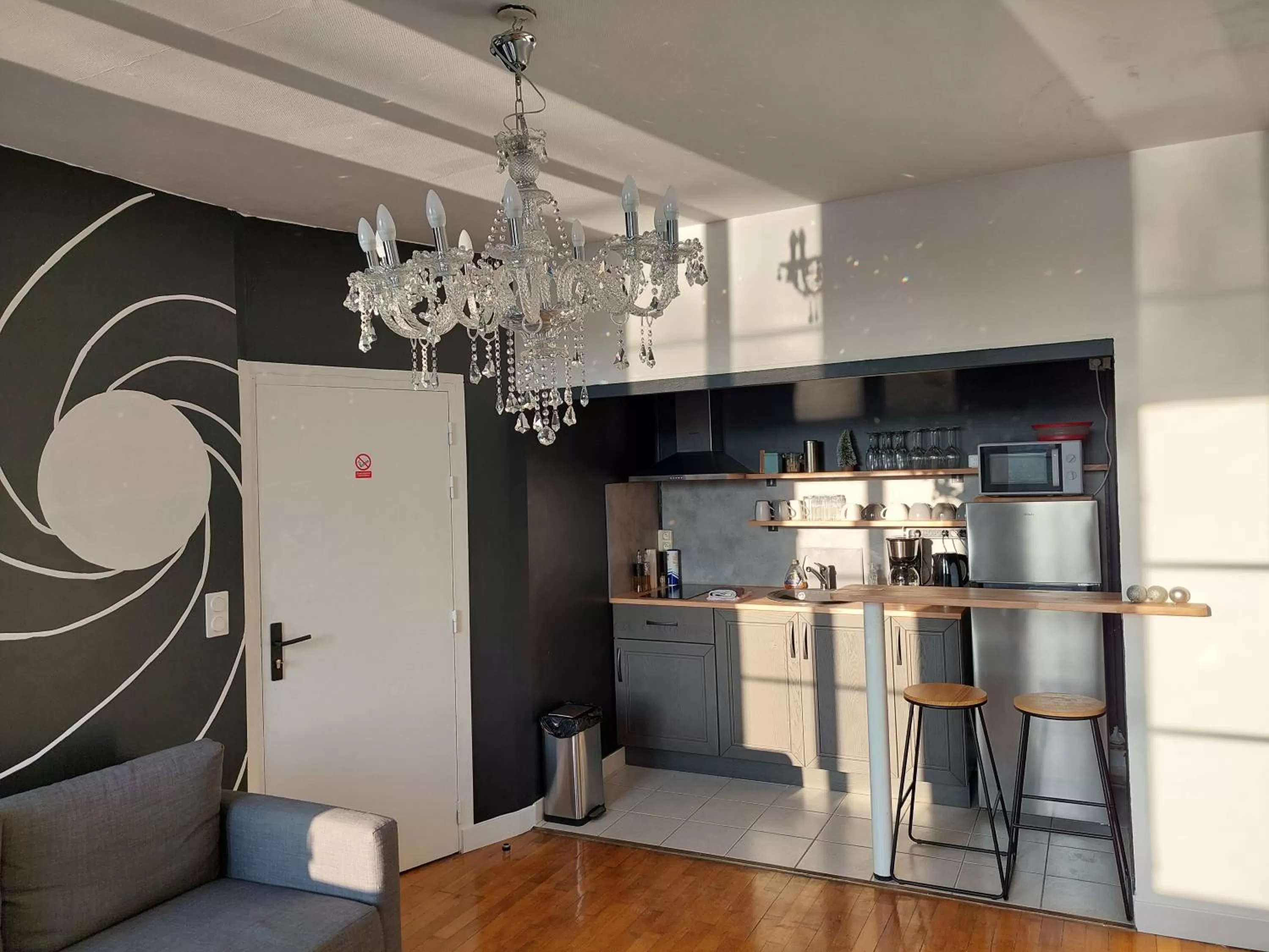 Living room in Kilomètre 99