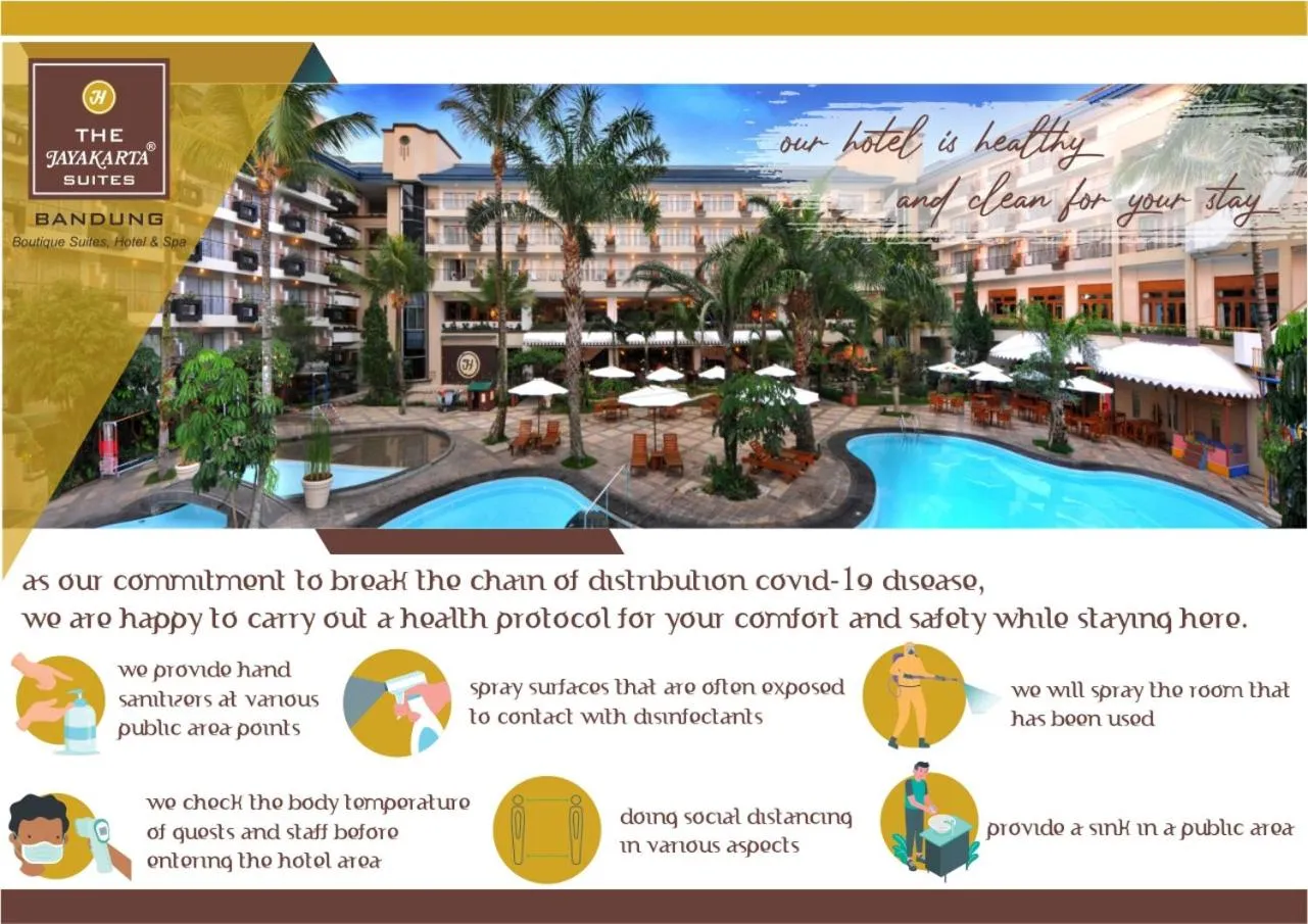 Bird's eye view in The Jayakarta Suites Bandung