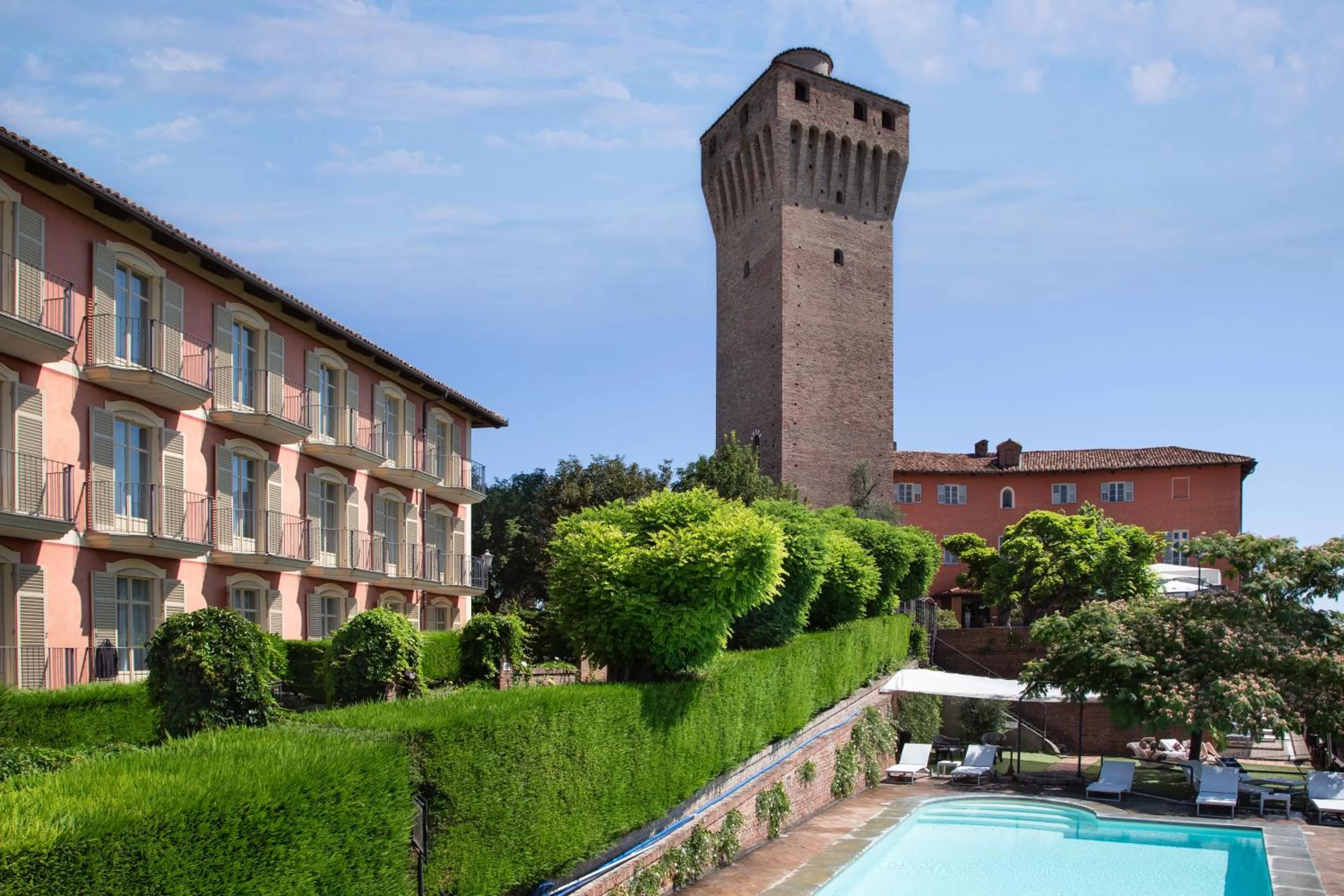 Property building in Hotel Castello di Santa Vittoria