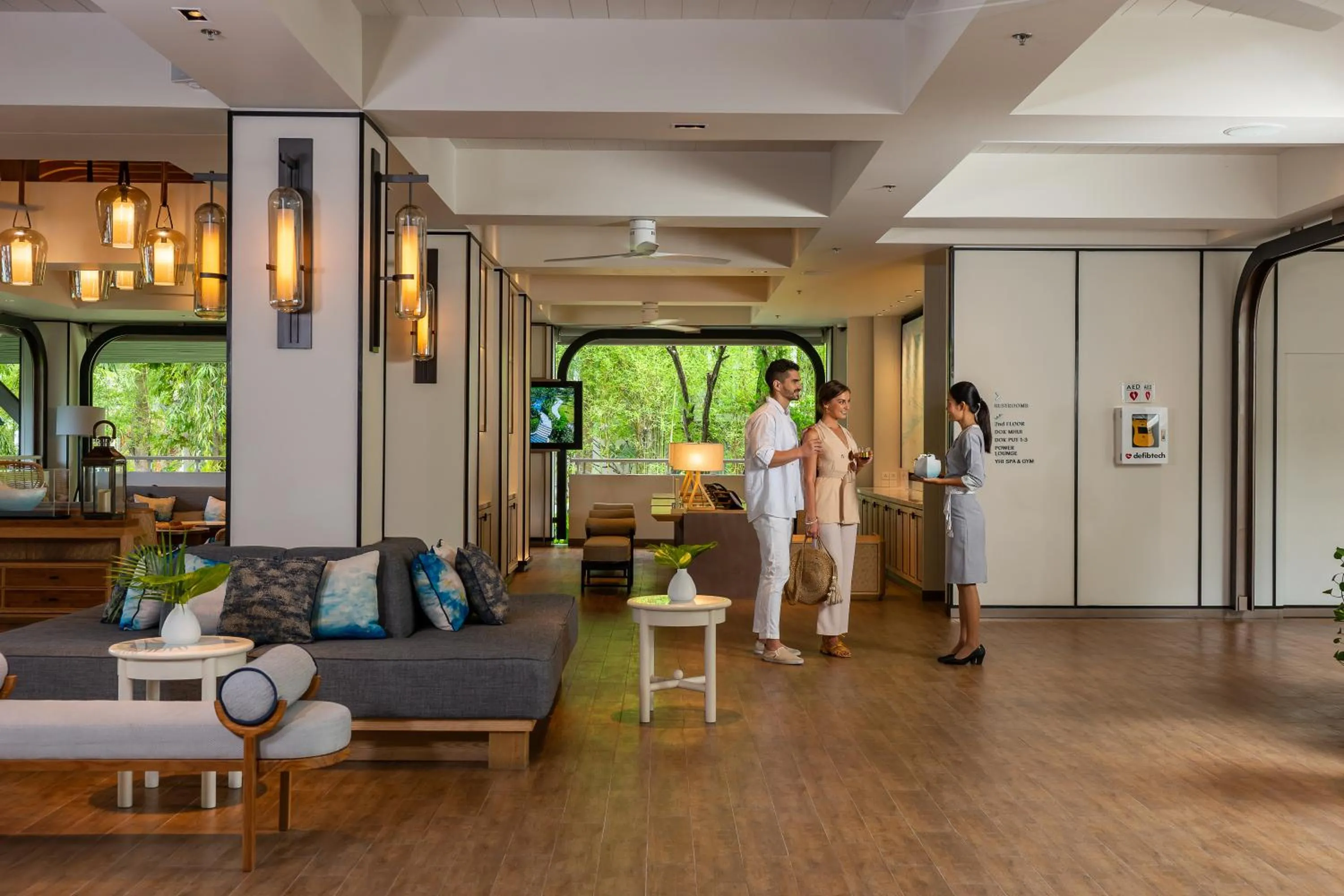 Lobby or reception in Melia Koh Samui