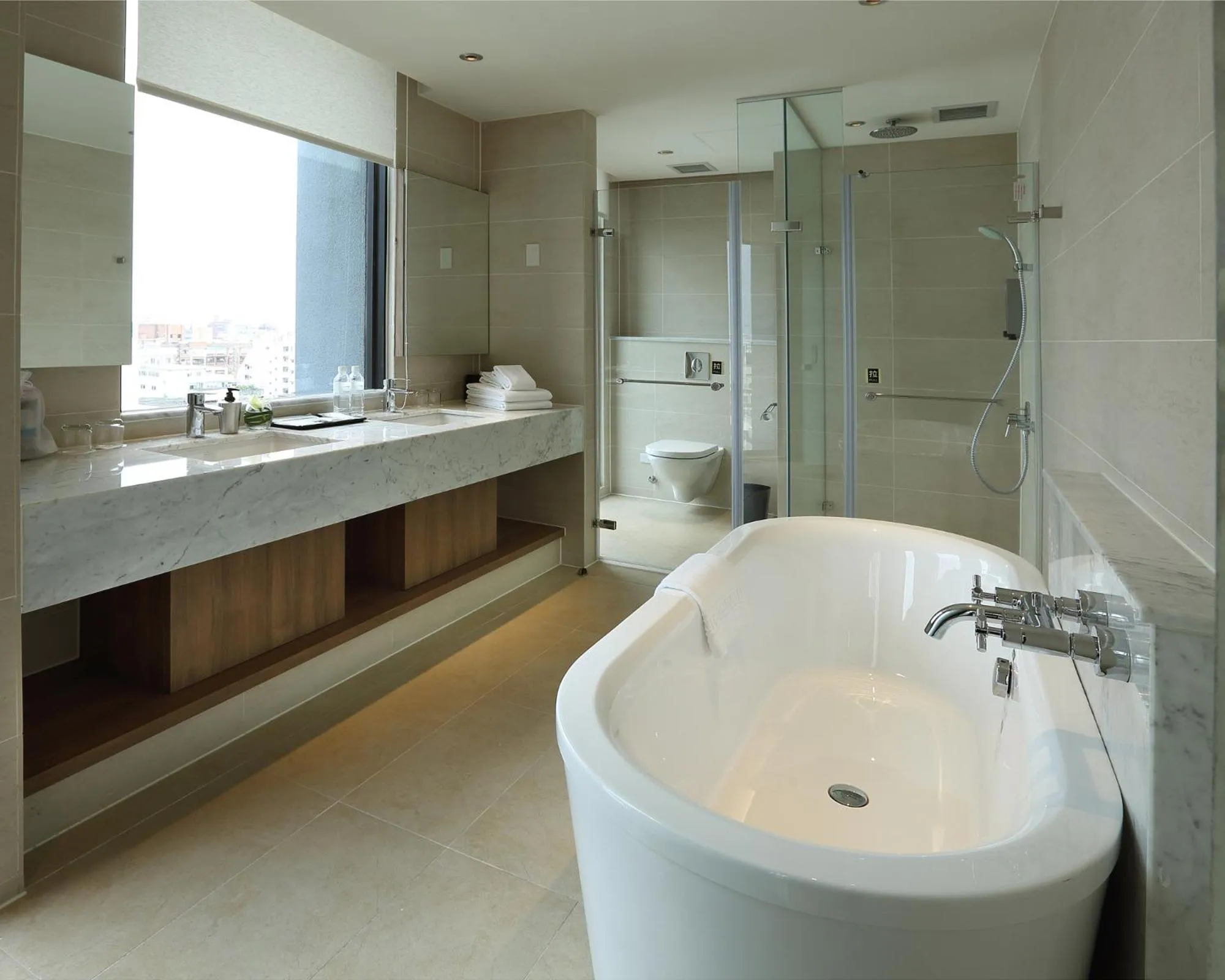 Bathroom in Just Sleep Hualien ZhongZheng