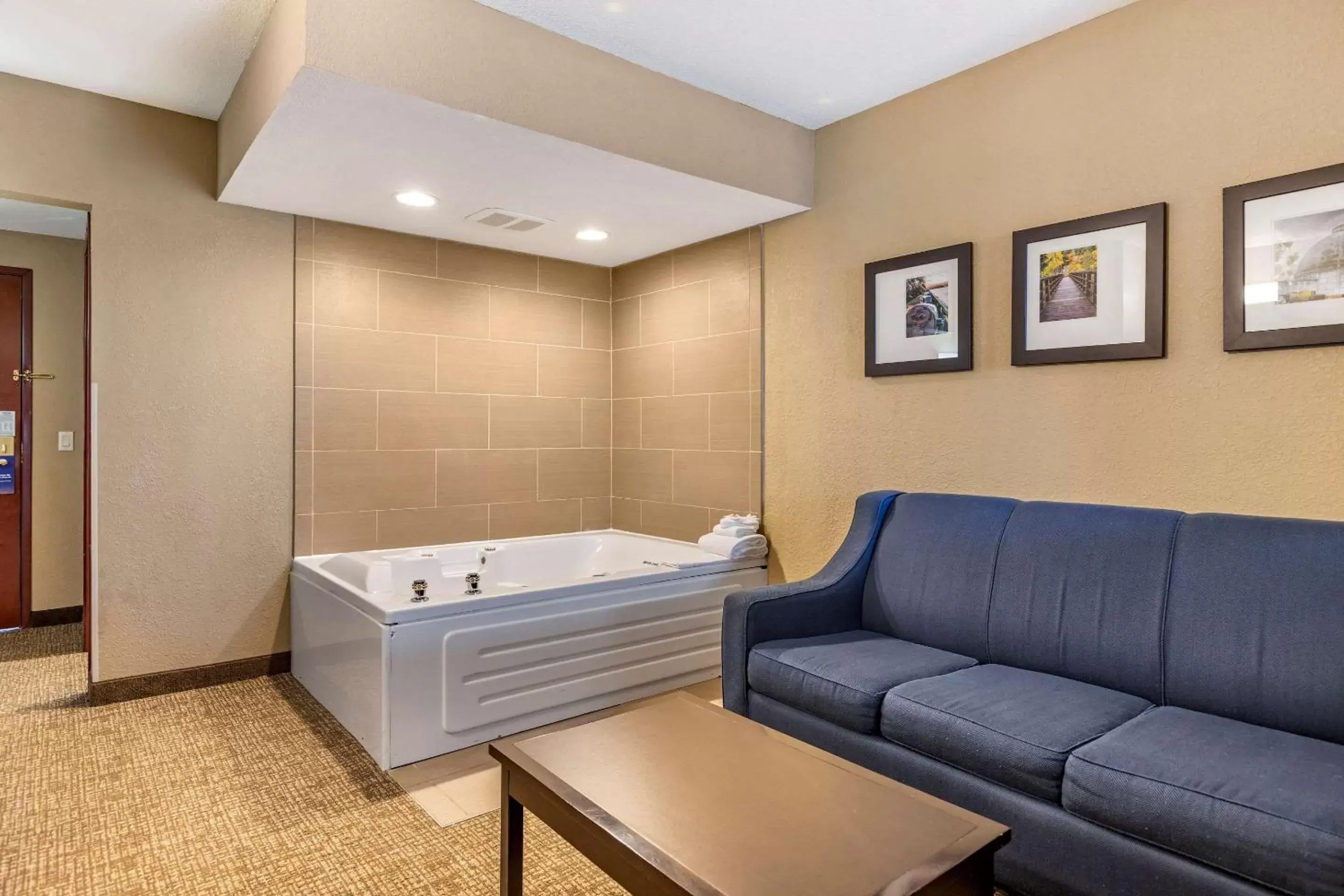 King Suite with Spa Bath - Non-Smoking in Comfort Inn & Suites Allen Park/Dearborn King Suite with Spa Bath - Non-Smoking in Comfort Inn & Suites Allen Park/Dearborn