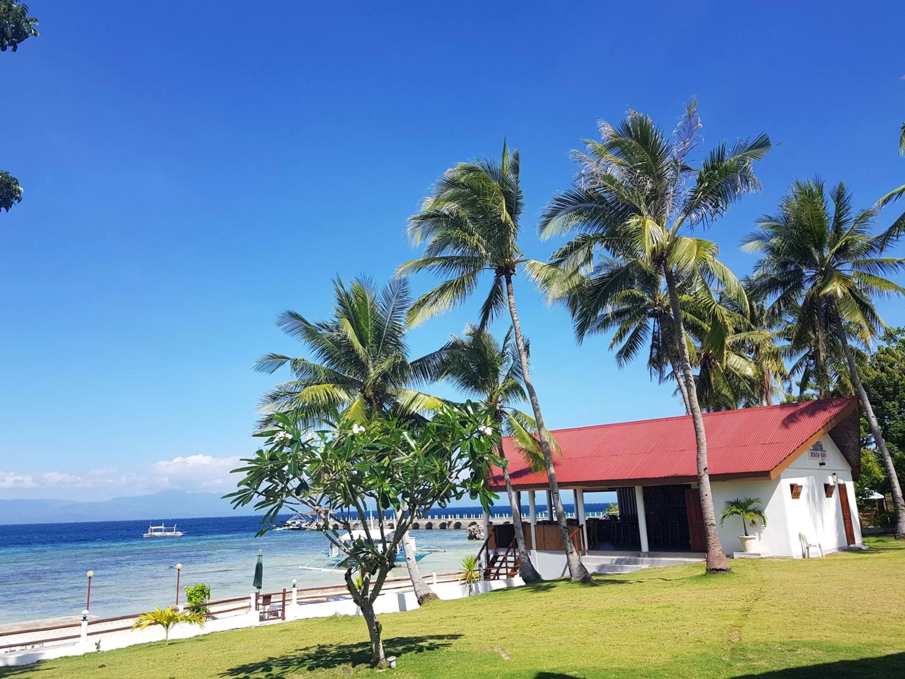 Garden in Tauig Beach Resort