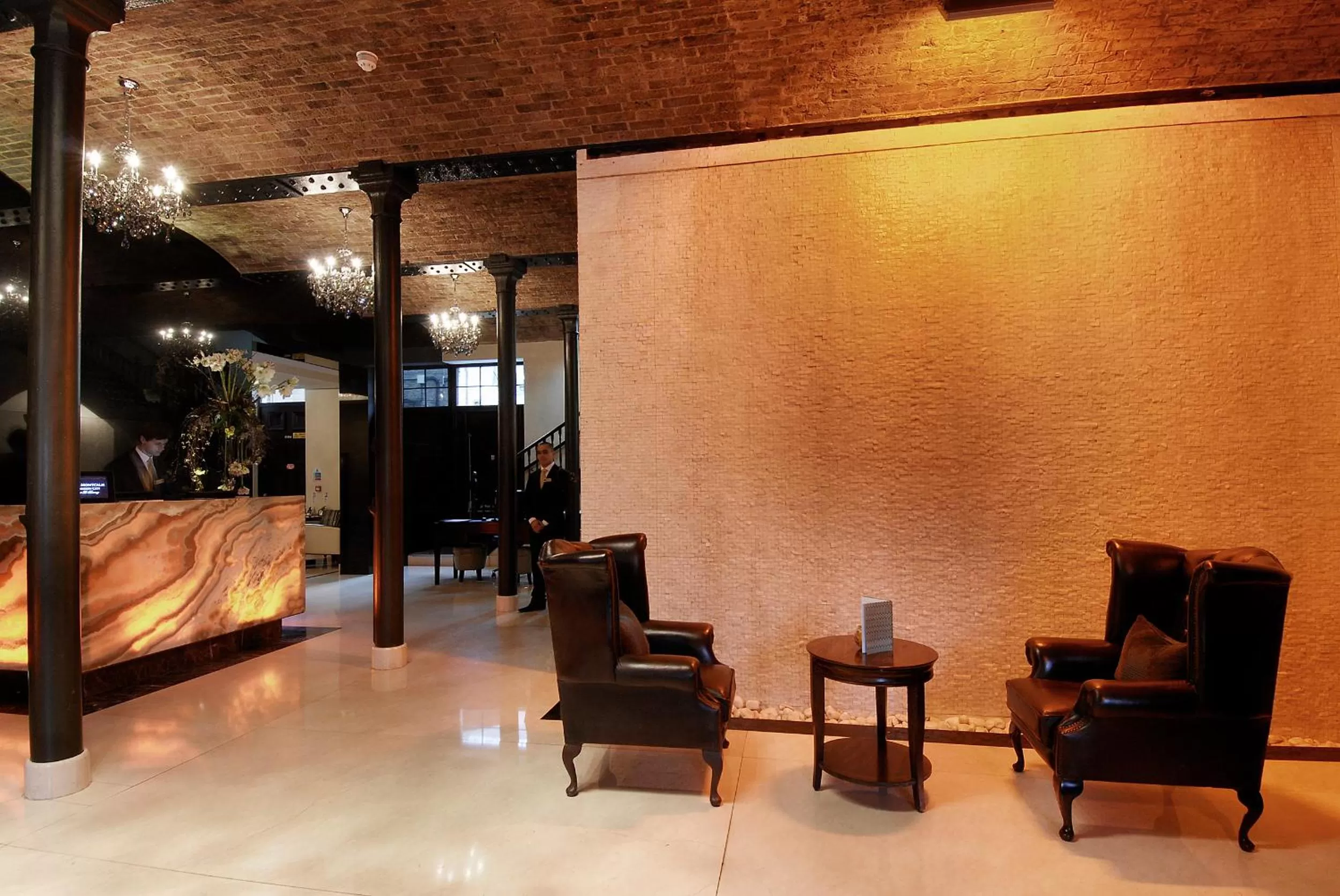Lobby or reception in Montcalm Brewery, London City
