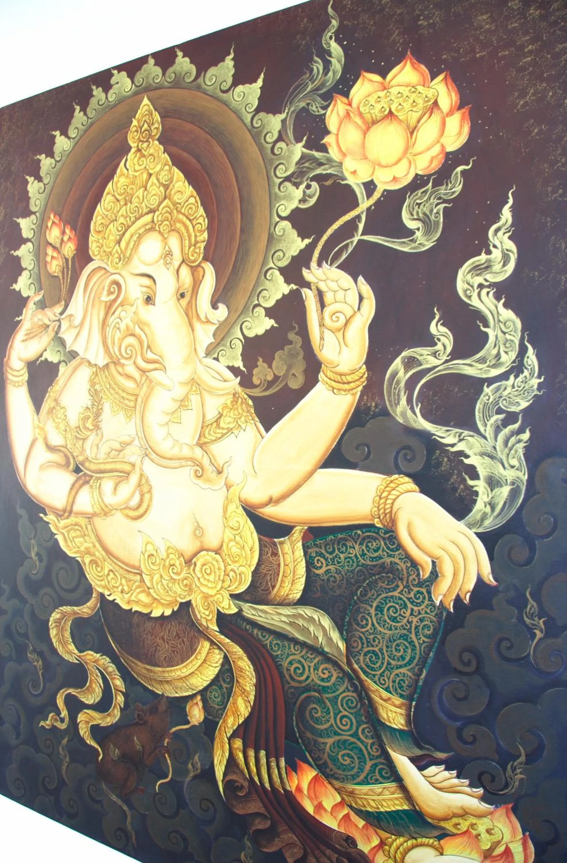 Decorative detail in Rayaburi Hotel, Patong