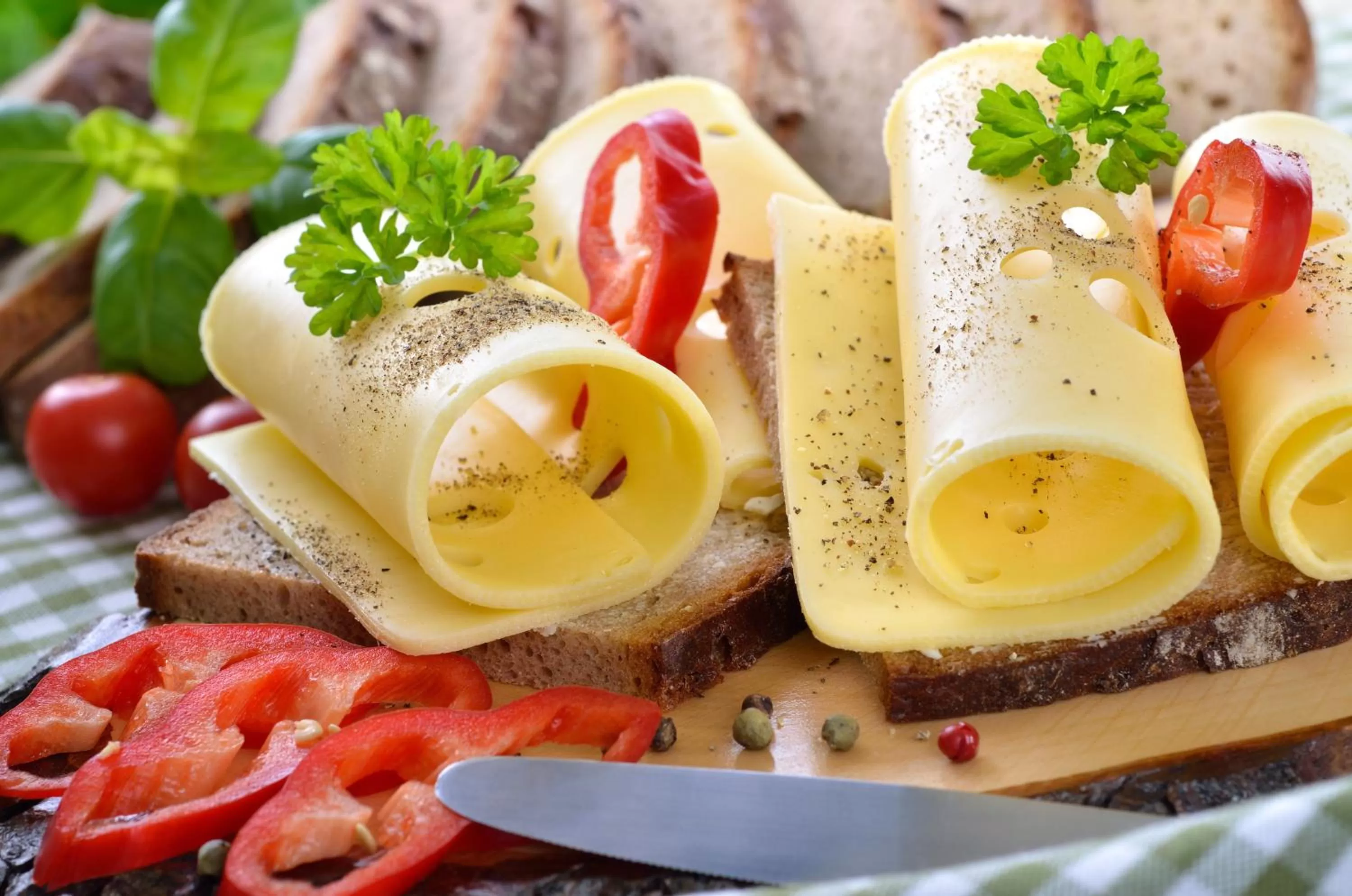 Food close-up in Hotel Restaurant Zum Goldenen Anker mit Hallenbad