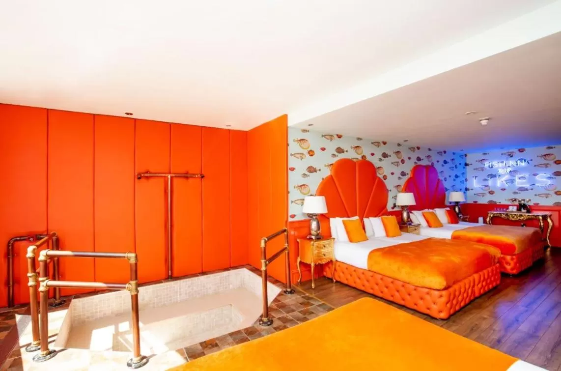 Bedroom, Bed in The Shankly Hotel