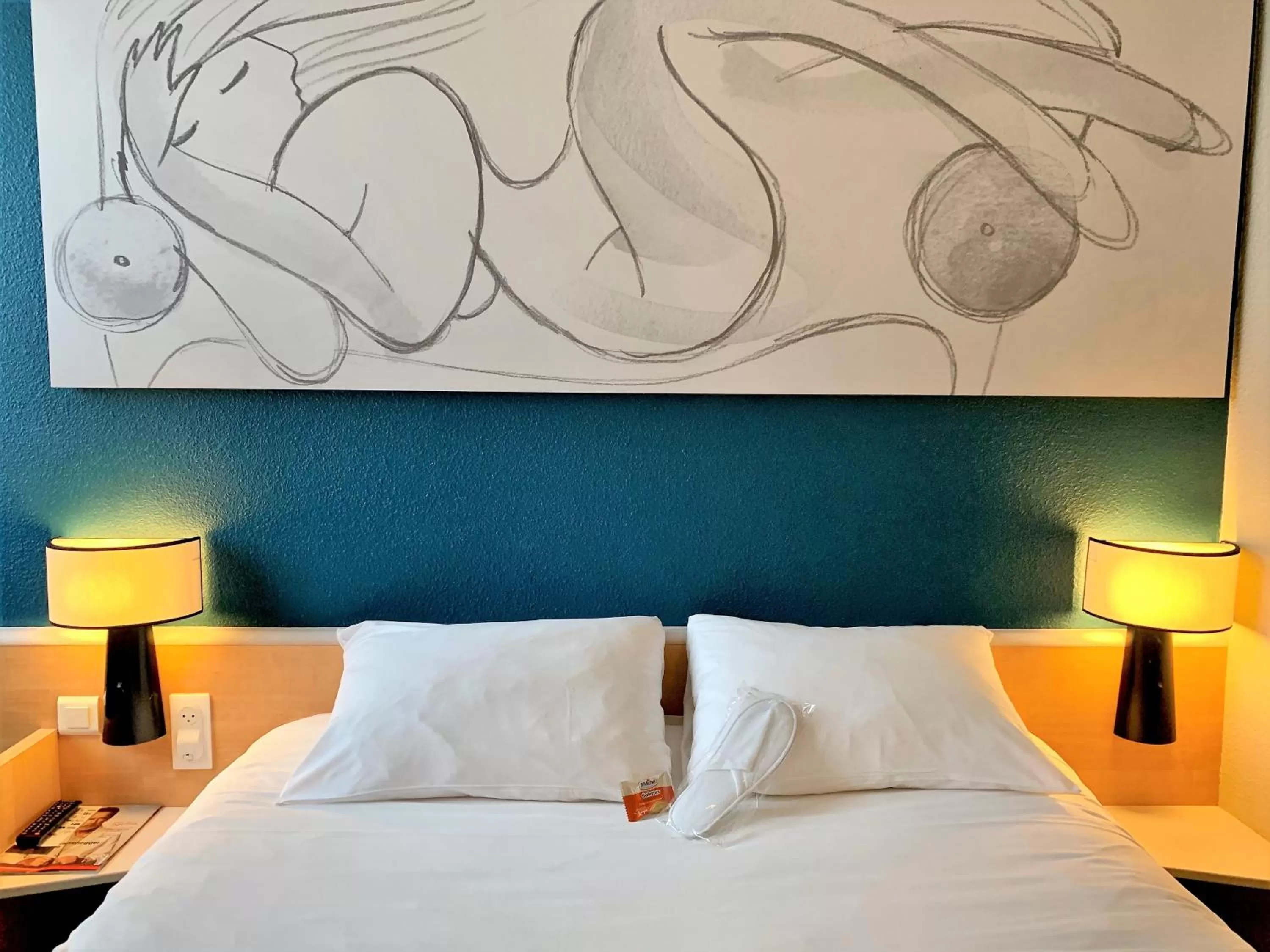 Bed in ibis Tours Nord