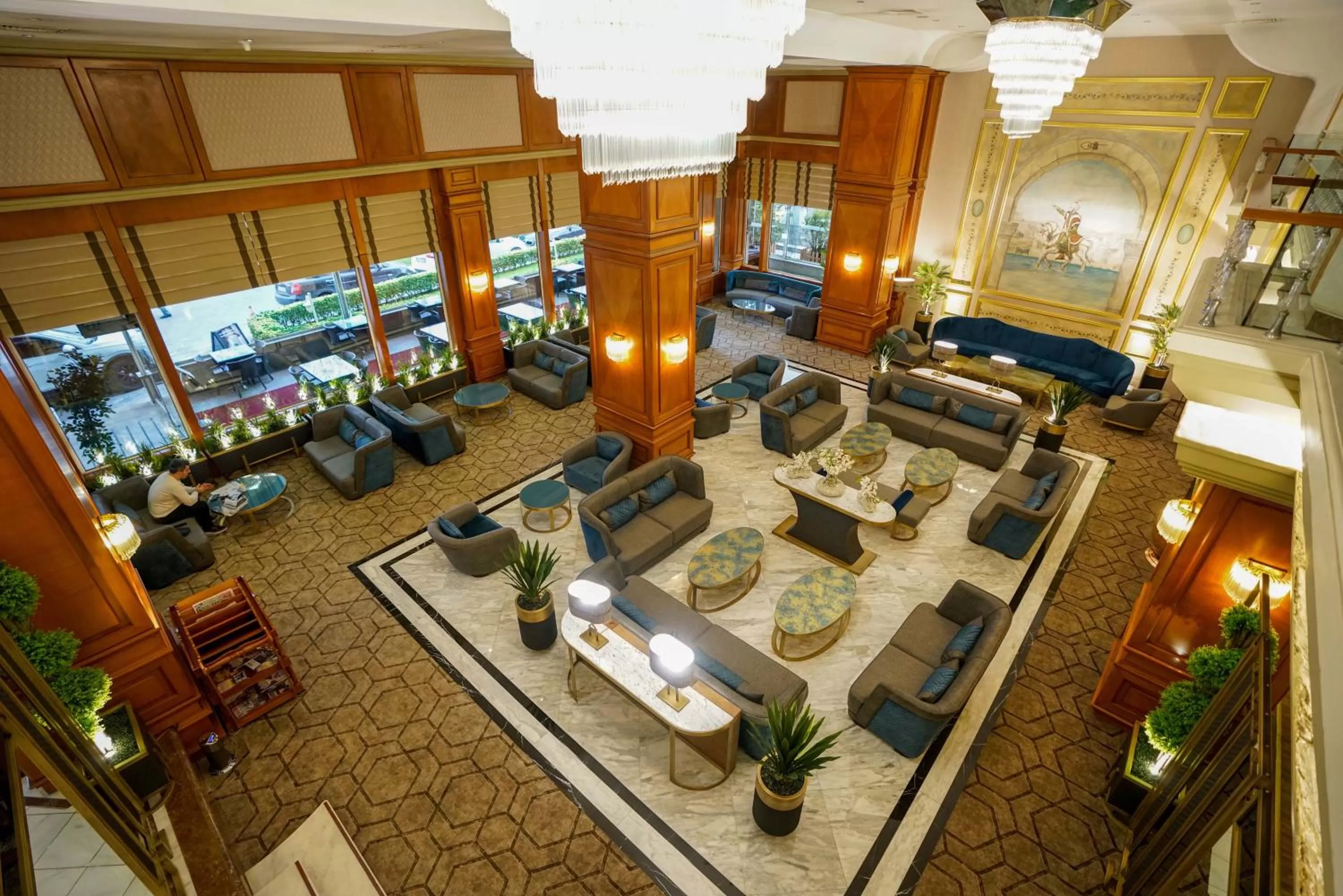 Patio in Akgun Istanbul Hotel