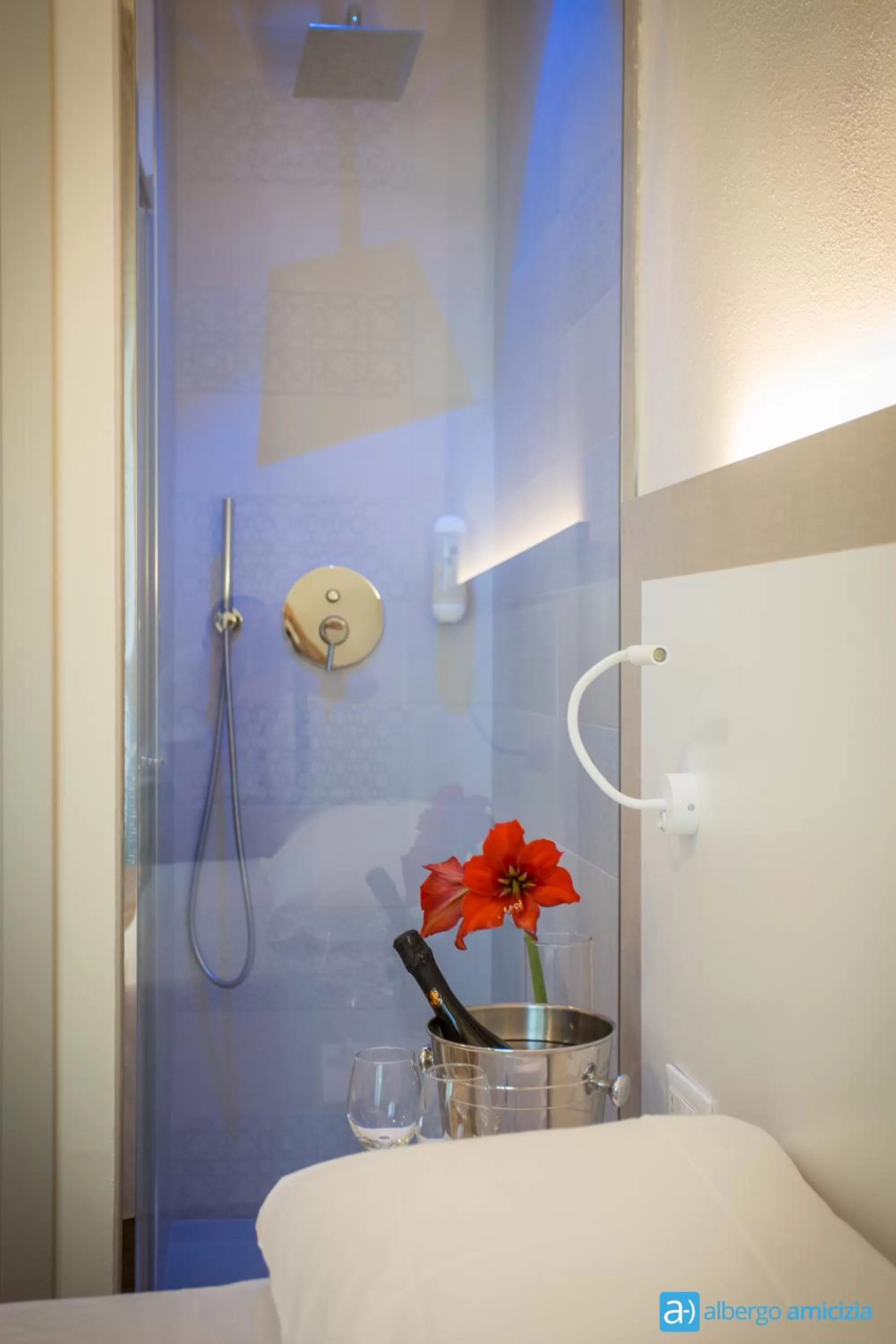 Bathroom in Hotel Amicizia