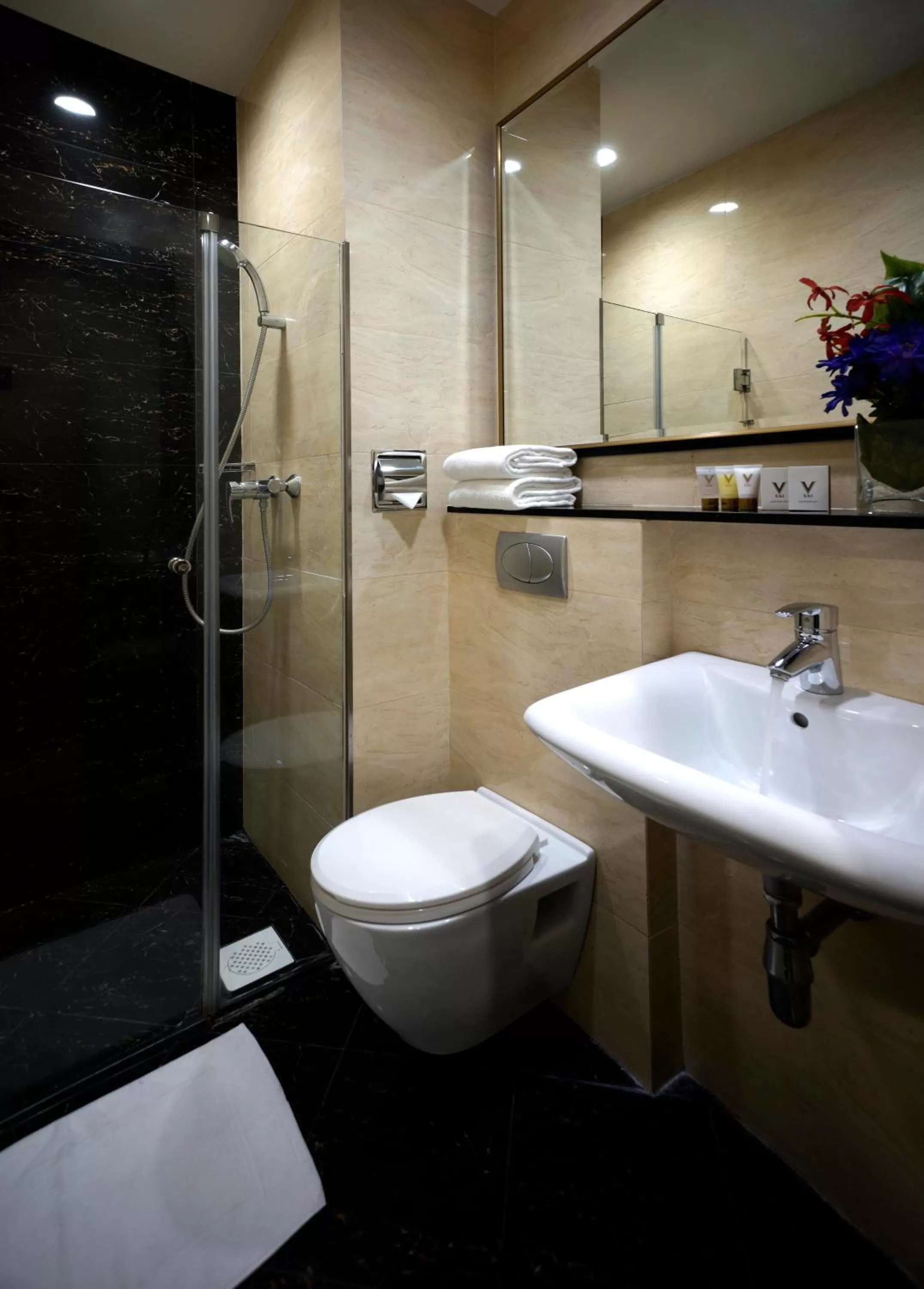 Shower in V Hotel Lavender