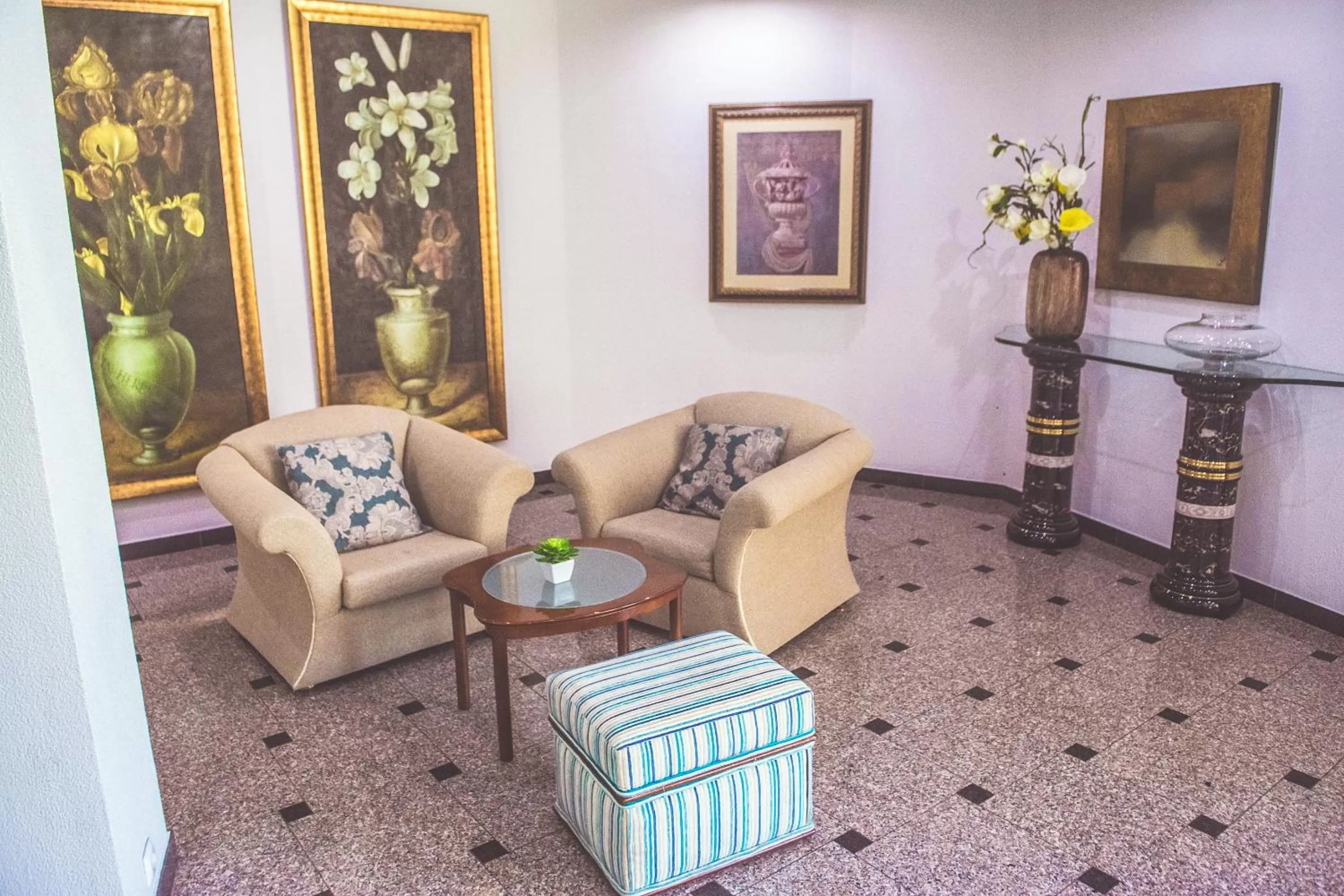 Lobby or reception in Hotel Cristal Caldas