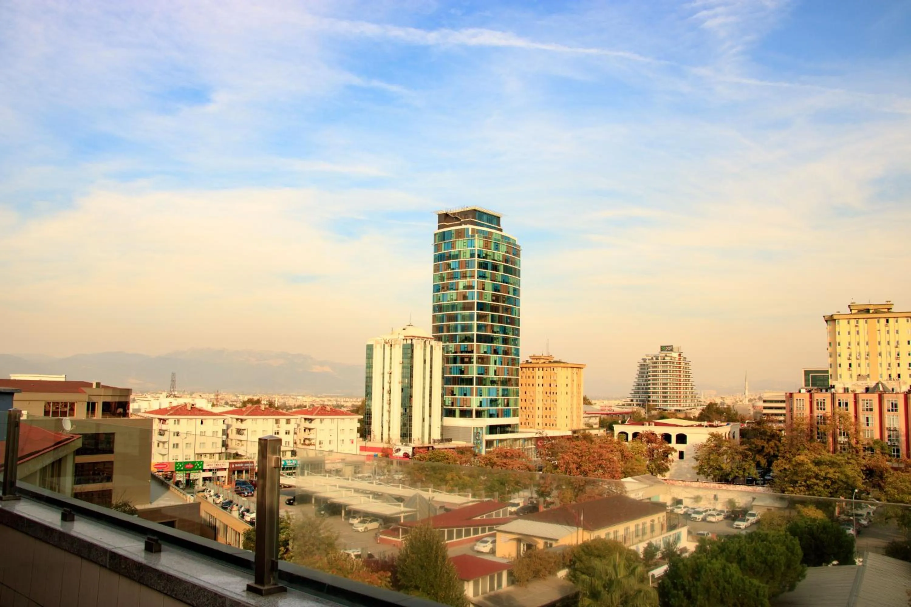 Balcony/Terrace in Burcman Hotel