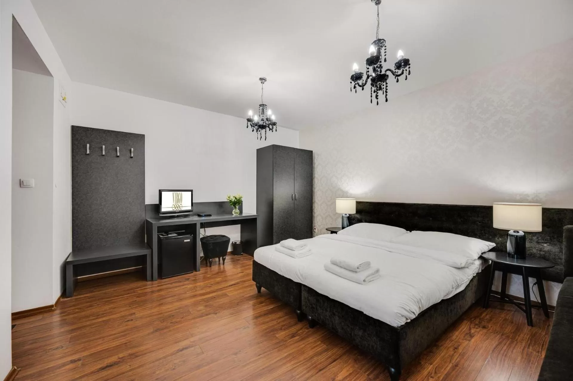 Bedroom, Bed in Garni Hotel VIRGO