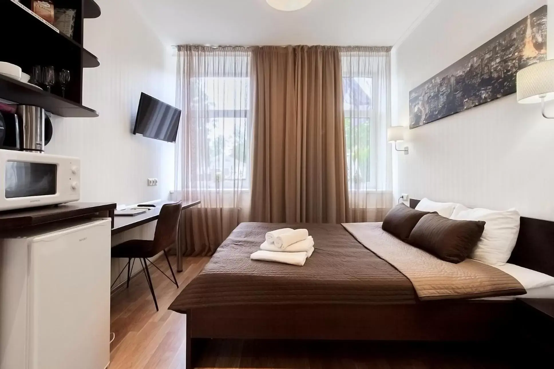 Double Room with Air Conditioning in RIGAAPARTMENT SONADA Family Aparthotel - Private Parking Double Room with Air Conditioning in RIGAAPARTMENT SONADA Family Aparthotel - Private Parking