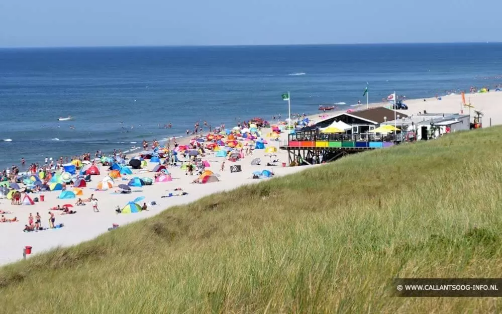 Beach in De Parel B&B