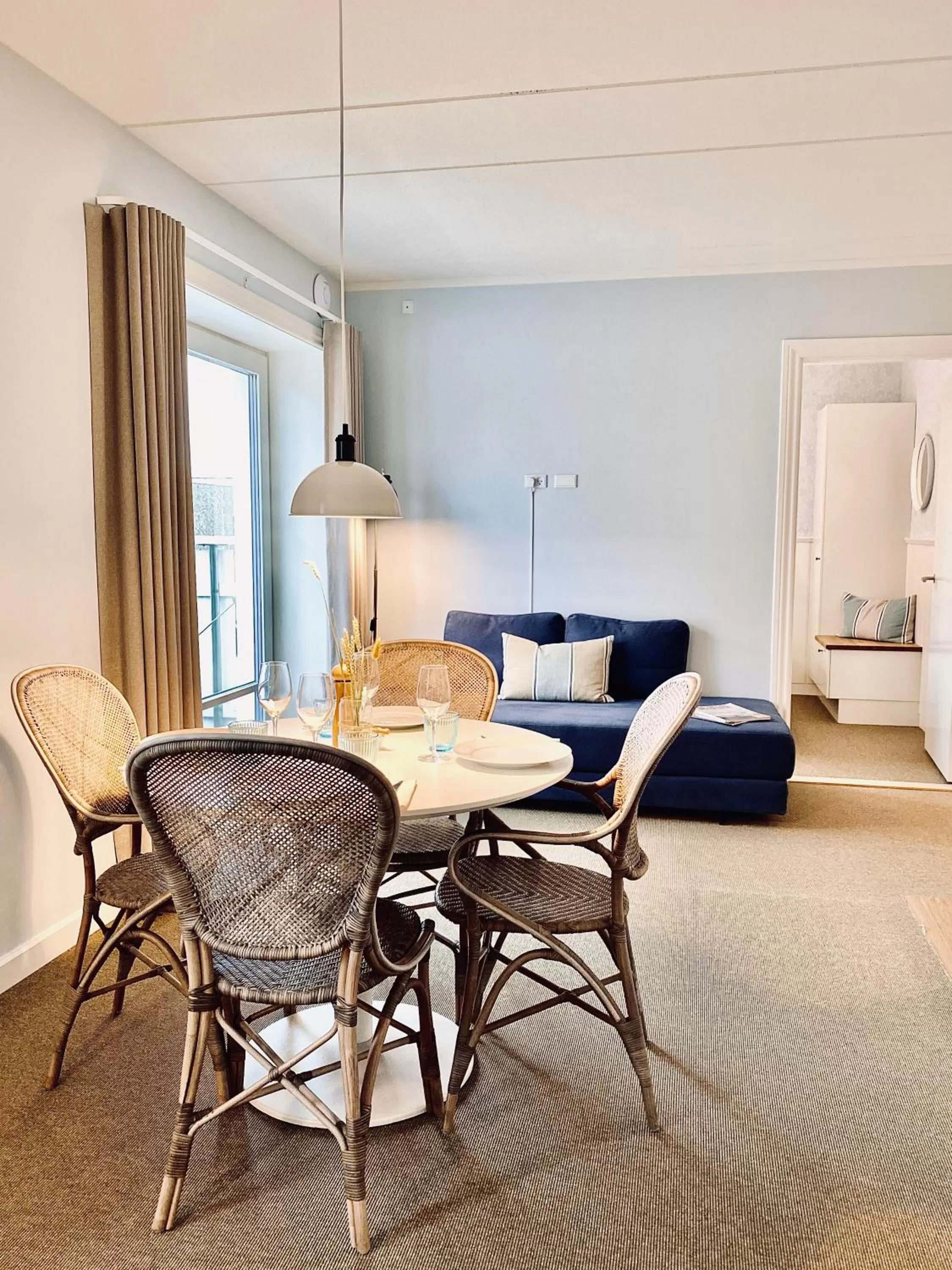 Dining area in Hotel Marie