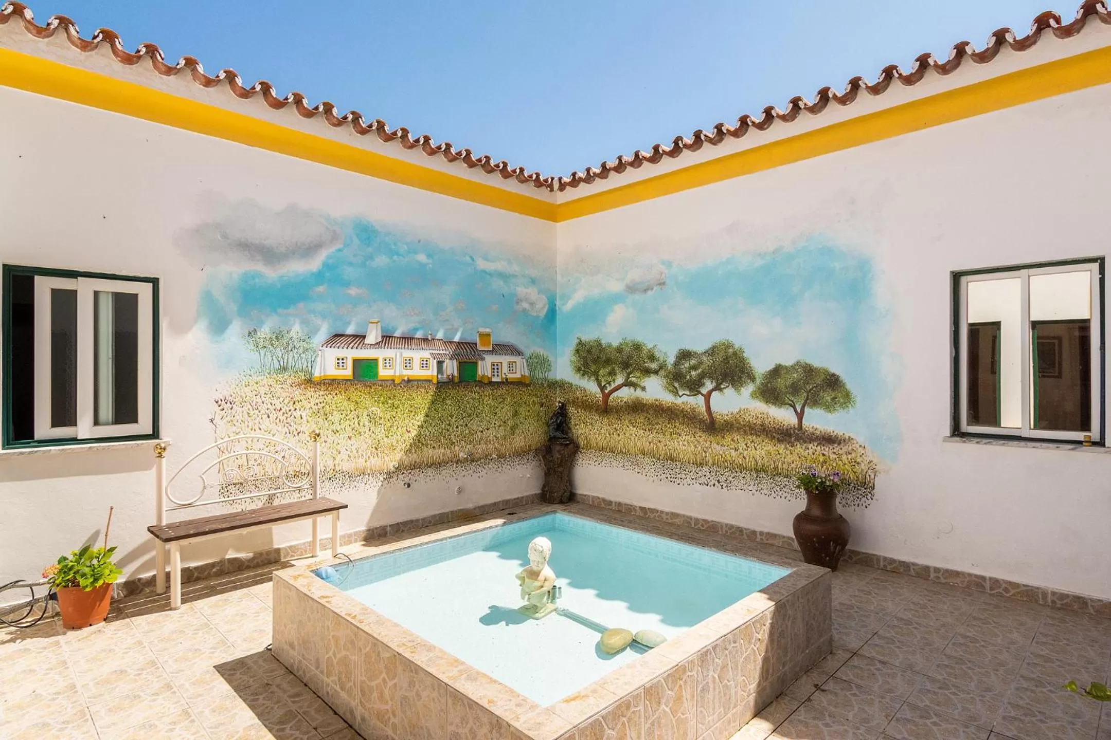 Patio in Graca Hotel