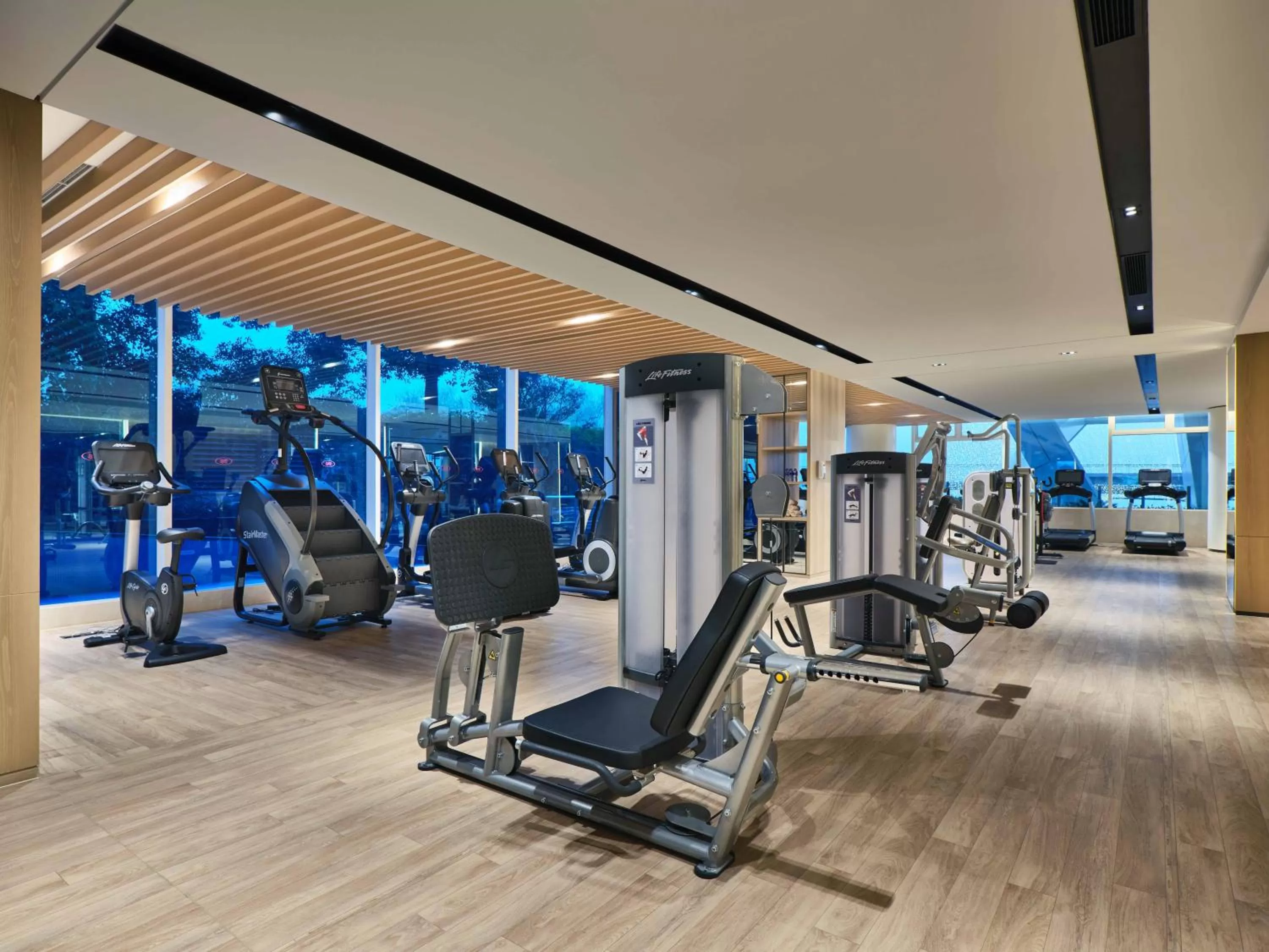 Fitness centre/facilities in Crowne Plaza Suzhou by IHG