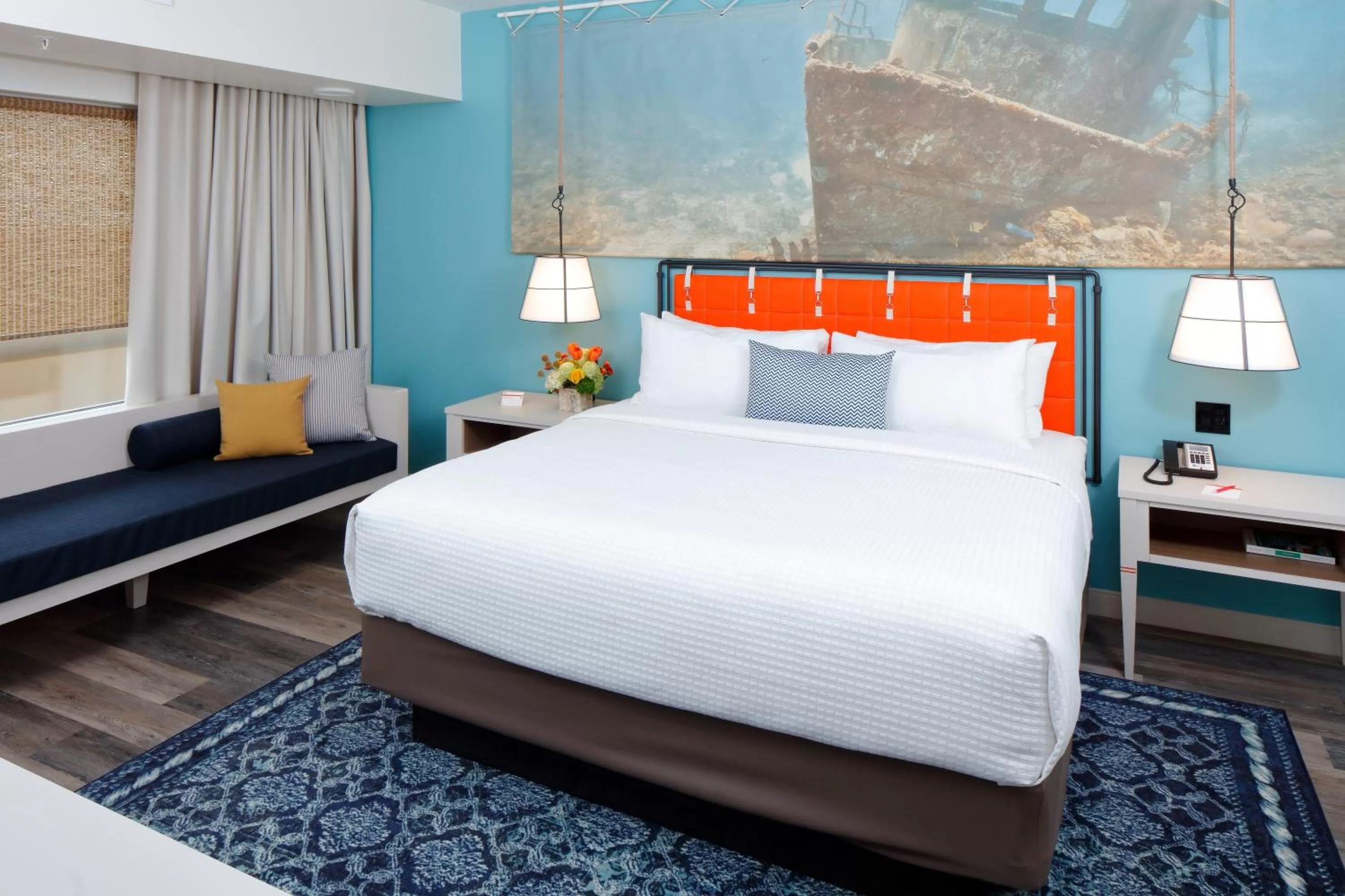 Photo of the whole room, Bed in Hotel Indigo Orange Beach - Gulf Shores by IHG