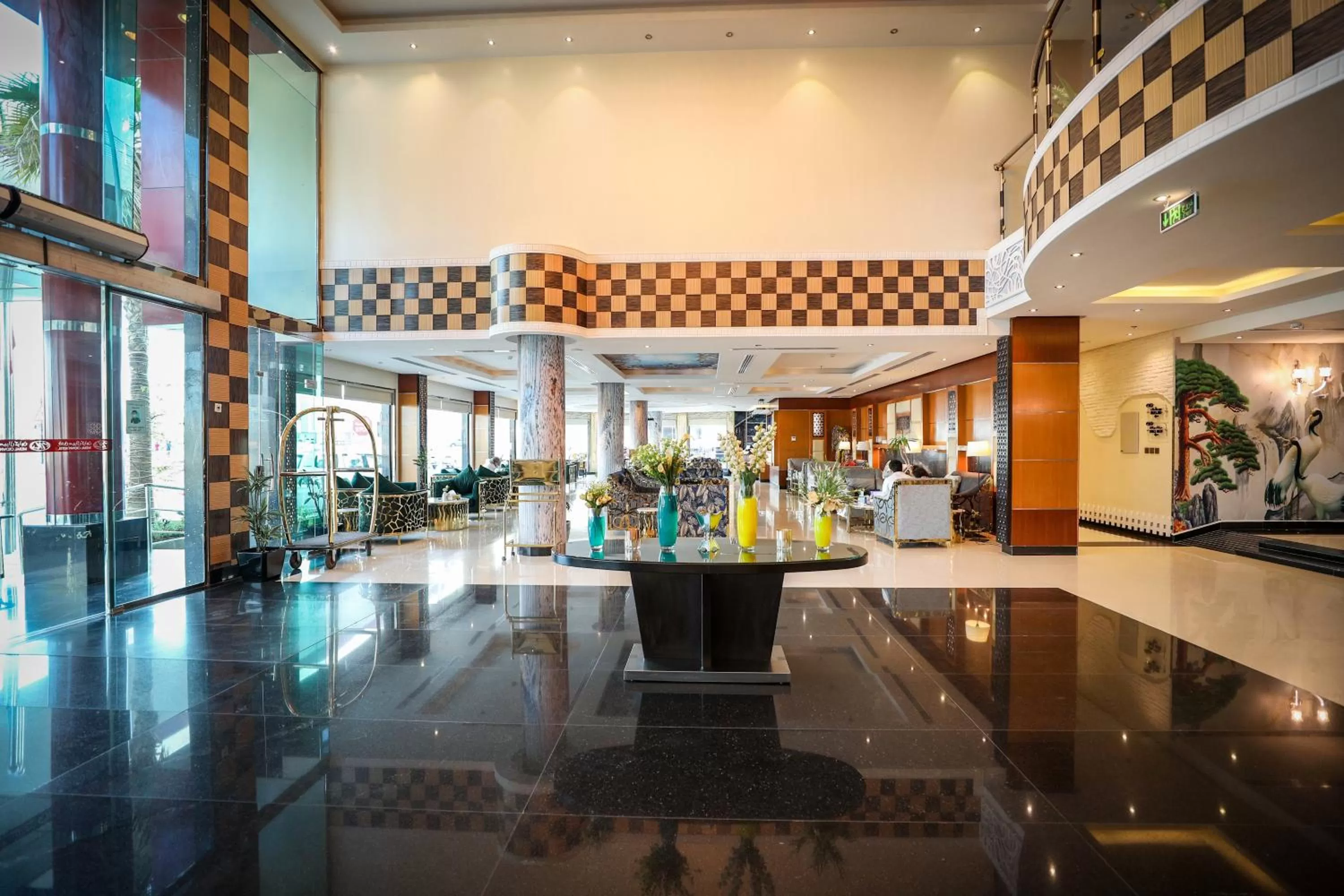 Lobby or reception in Meral Crown Hotel