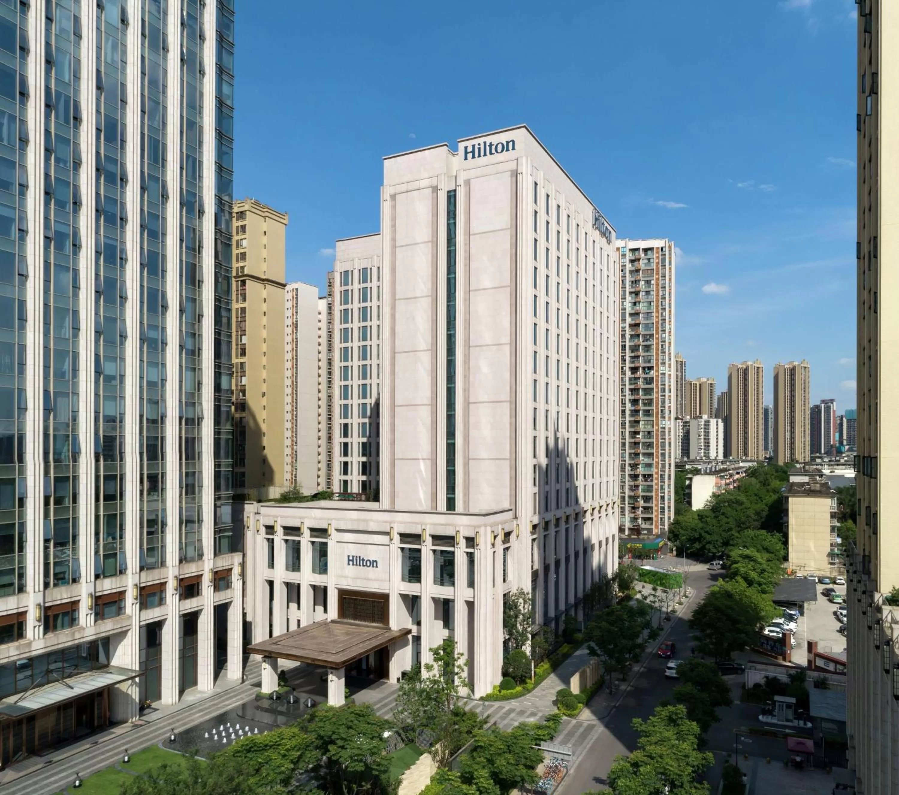 Property building in Hilton Chengdu Chenghua - Close to Panda Base and Chunxi Road