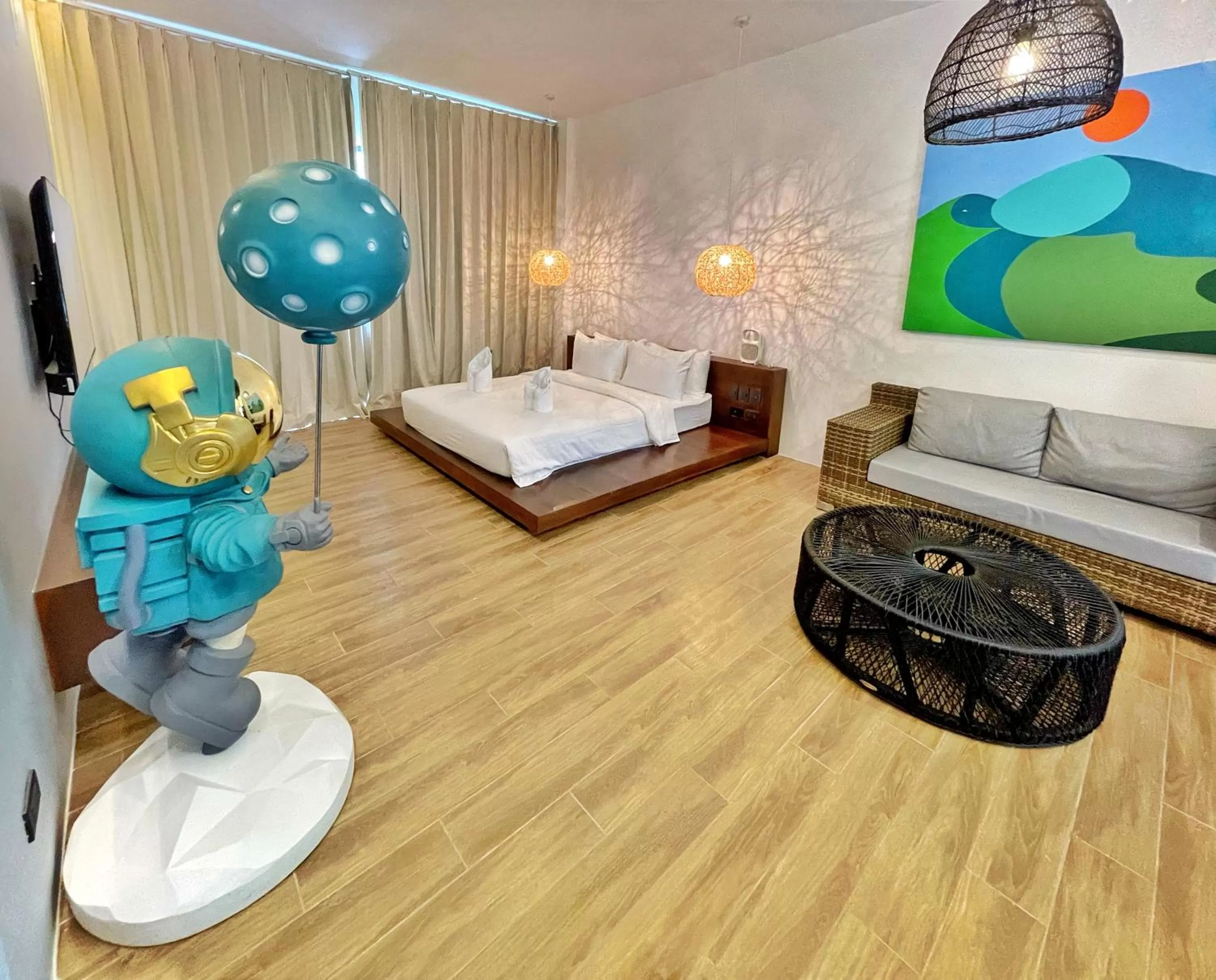 Bed in Nacpan Beach Resort Managed by H Hospitality - Newly Renovated