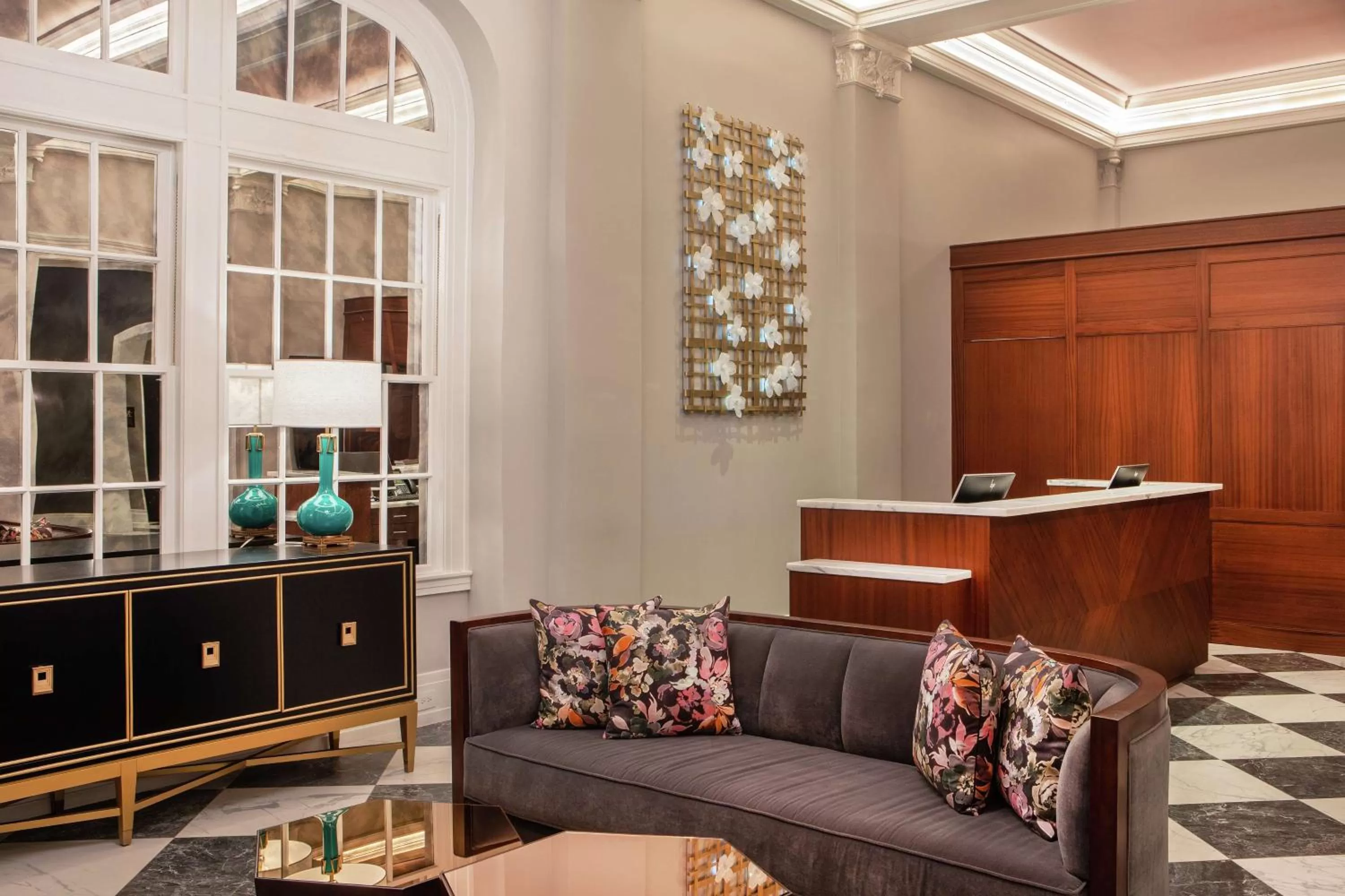 Lobby or reception in The Virginian Lynchburg, Curio Collection By Hilton
