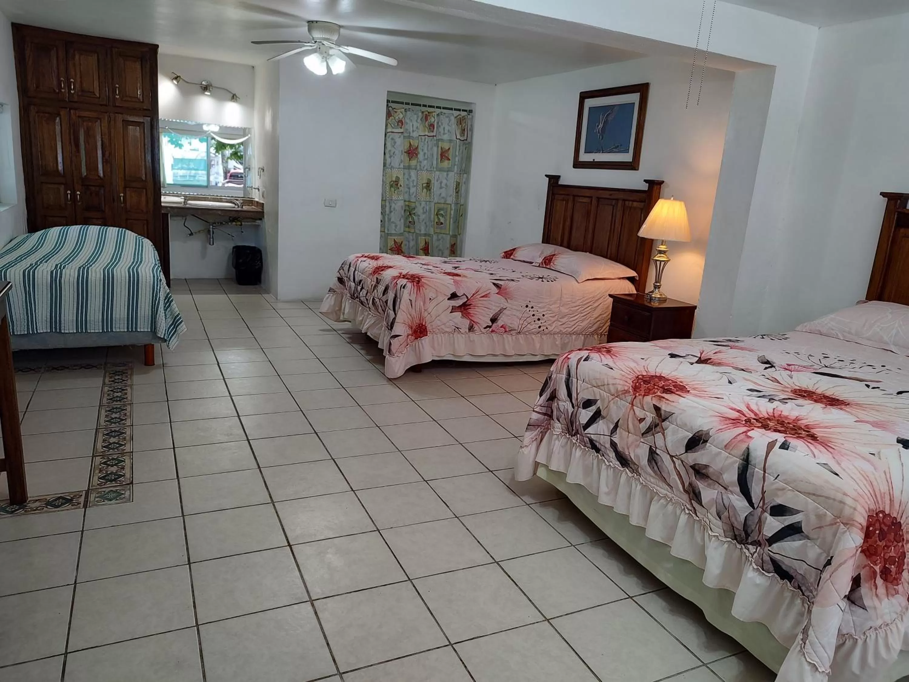 Bed in Freedom Shores "La Gringa" Hotel - Universally Designed