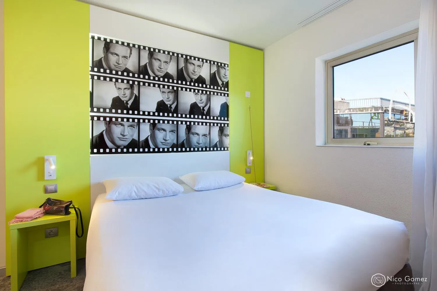 Bed in ibis Styles Cannes Le Cannet