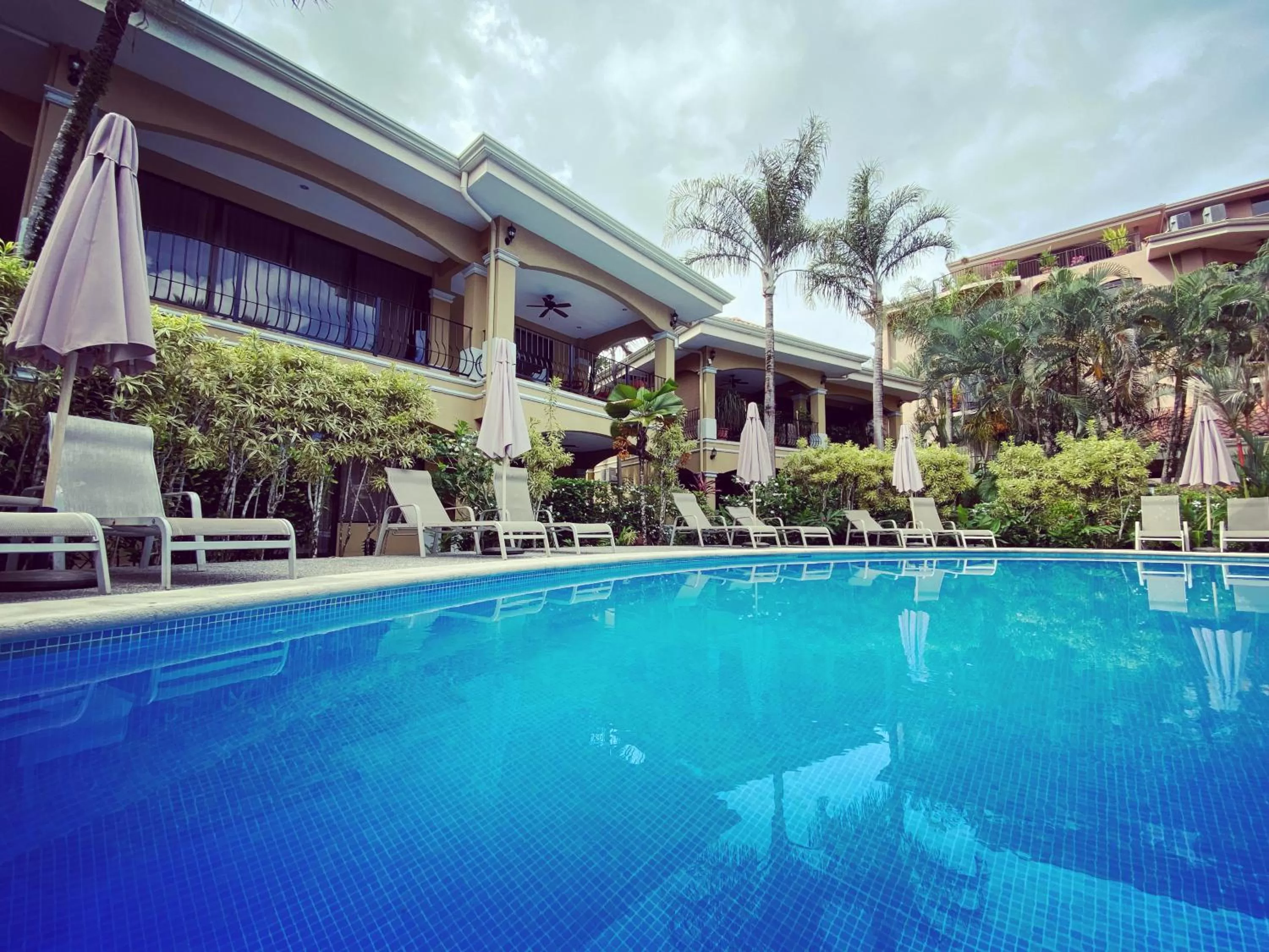 Swimming pool in Monte Carlo Luxury Condominiums