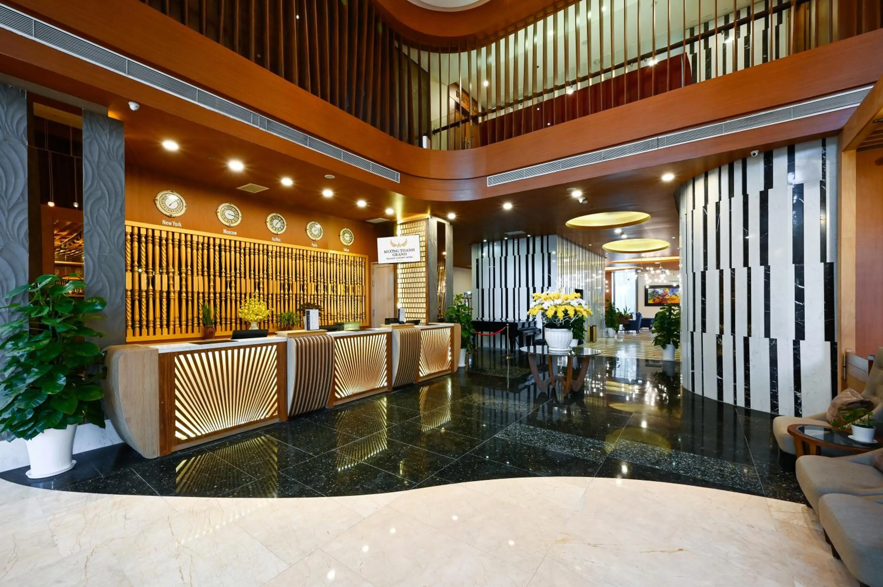 Lobby or reception in Muong Thanh Grand Saigon Centre Hotel