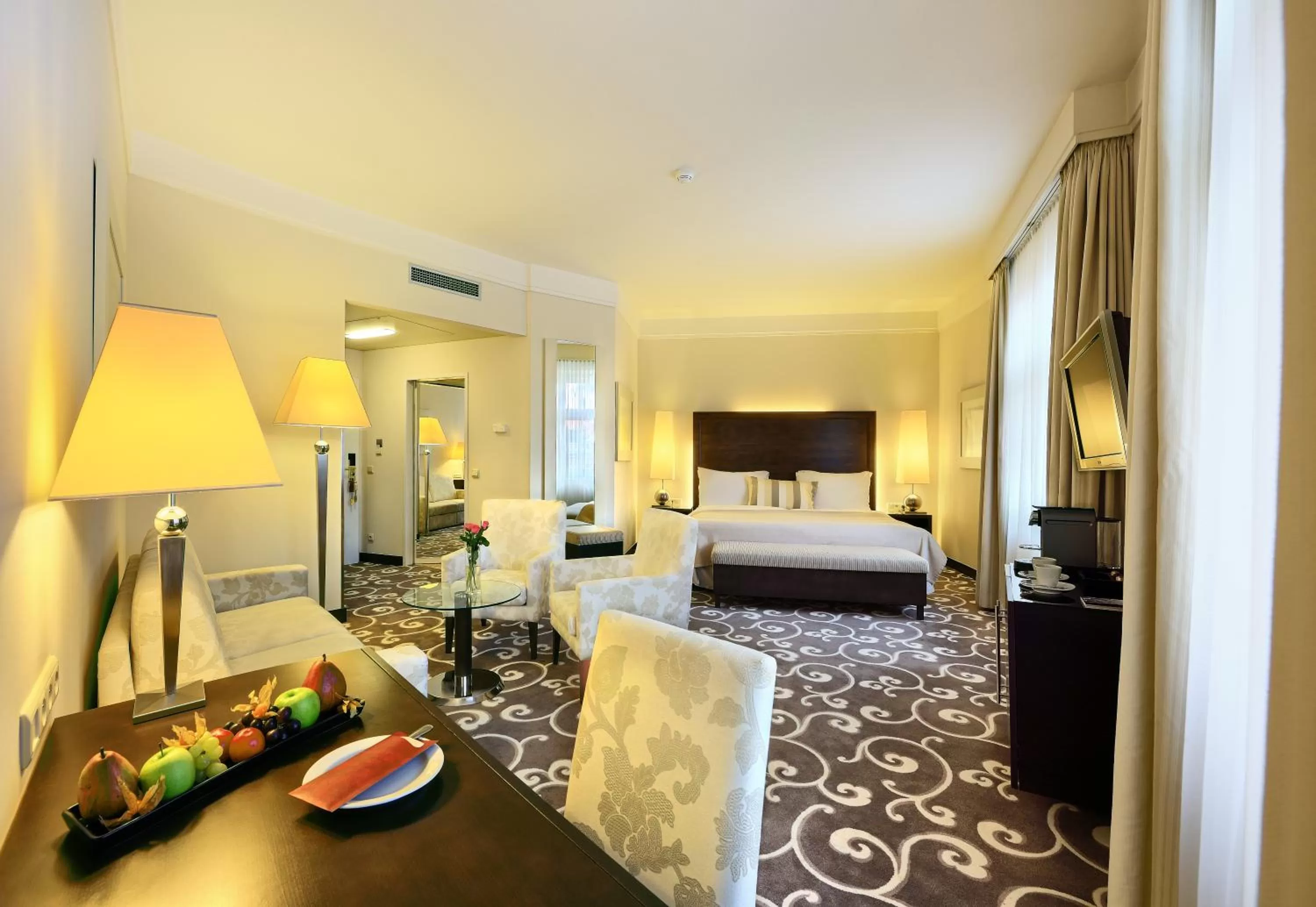 Photo of the whole room, Bed in Grand Hotel Bohemia