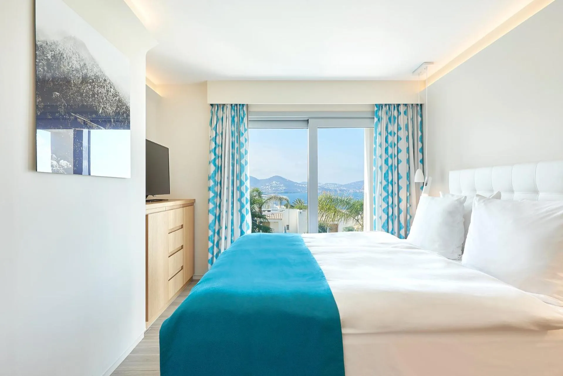 Bedroom, Bed in 7Pines Resort Ibiza, part of Destination by Hyatt