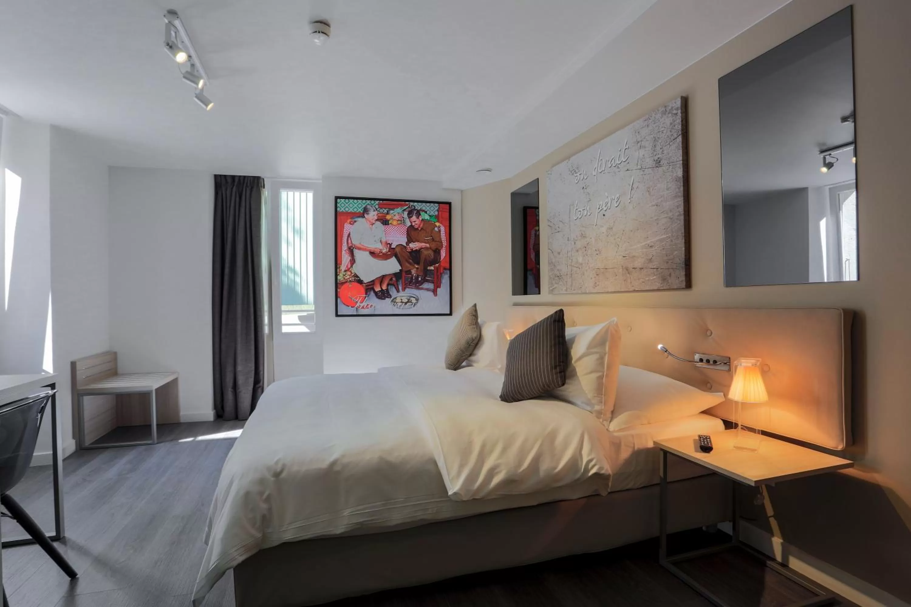 Photo of the whole room, Bed in Chez Maman Hotel & Restaurant