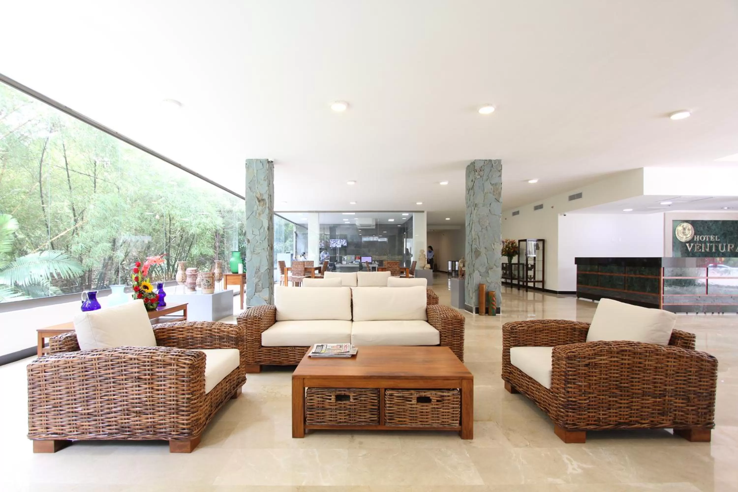 Lobby or reception, Lounge/Bar in Hotel Ventura