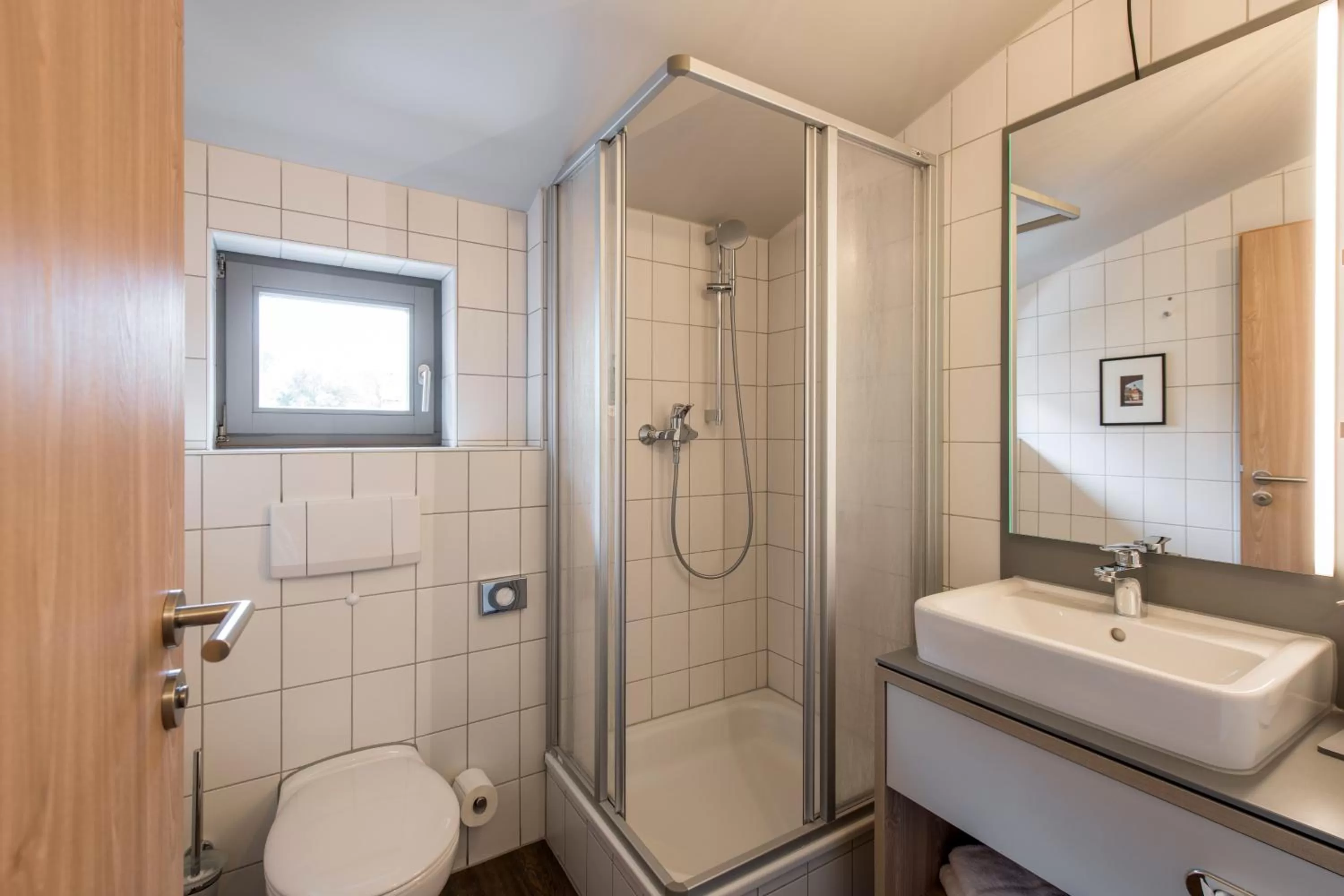 Bathroom in stattHotel Weimar