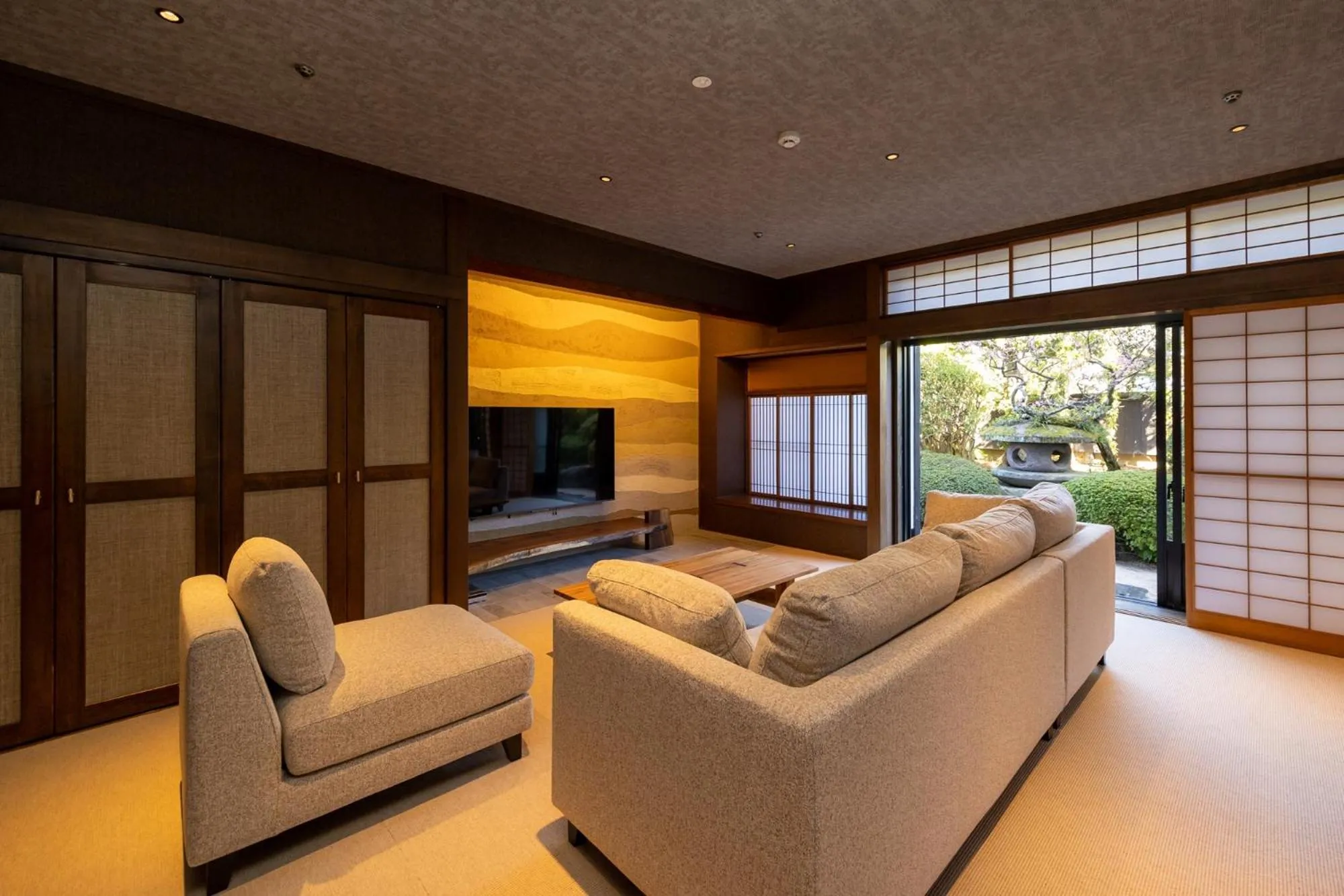 Living room in Hagi No Yado Tomoe