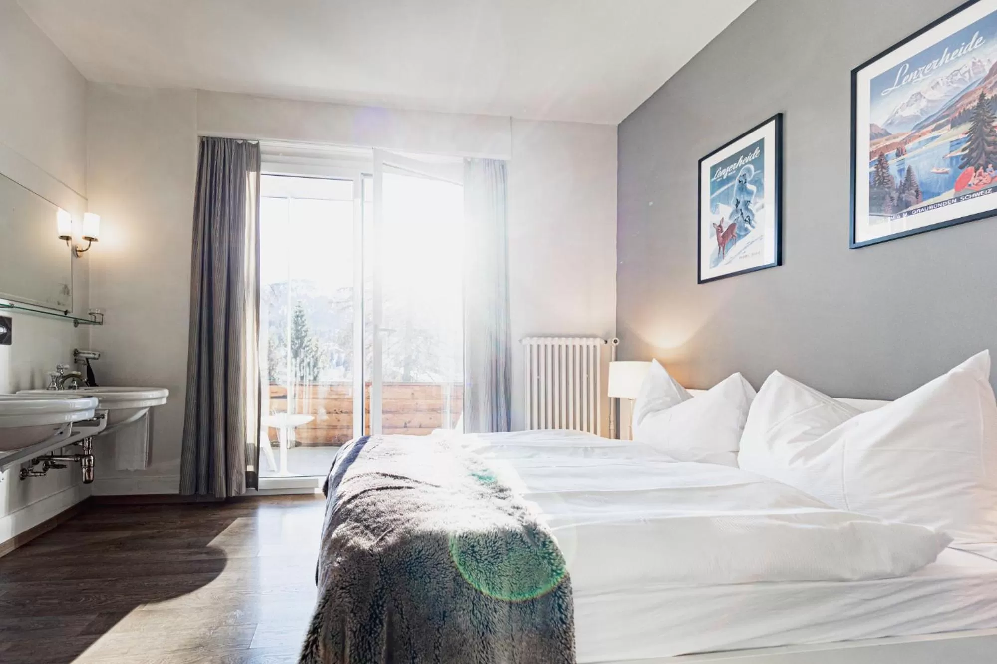 Bed in Kurhaus Lenzerheide