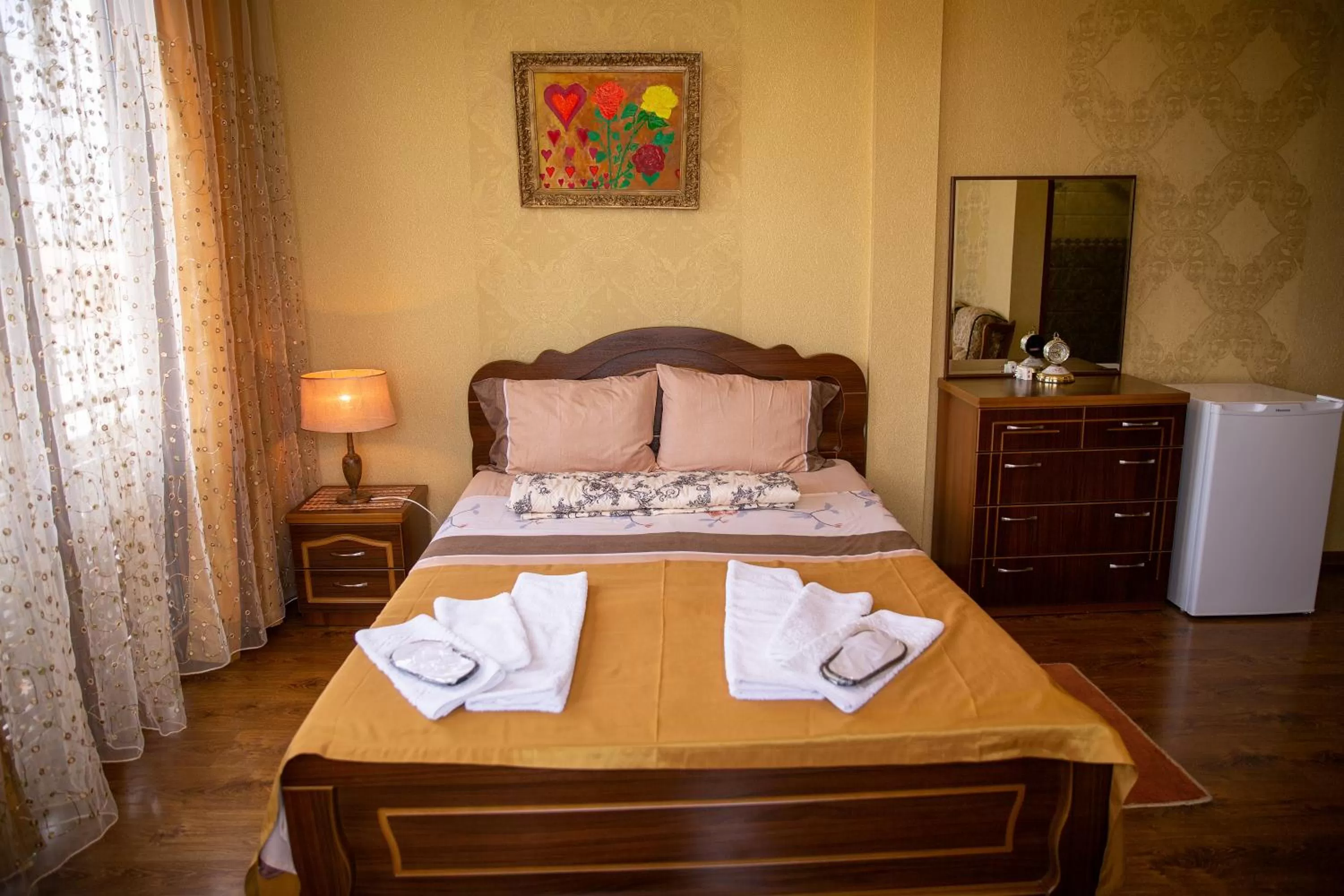 Bedroom, Bed in Family Hotel Kolorit Old Tbilisi