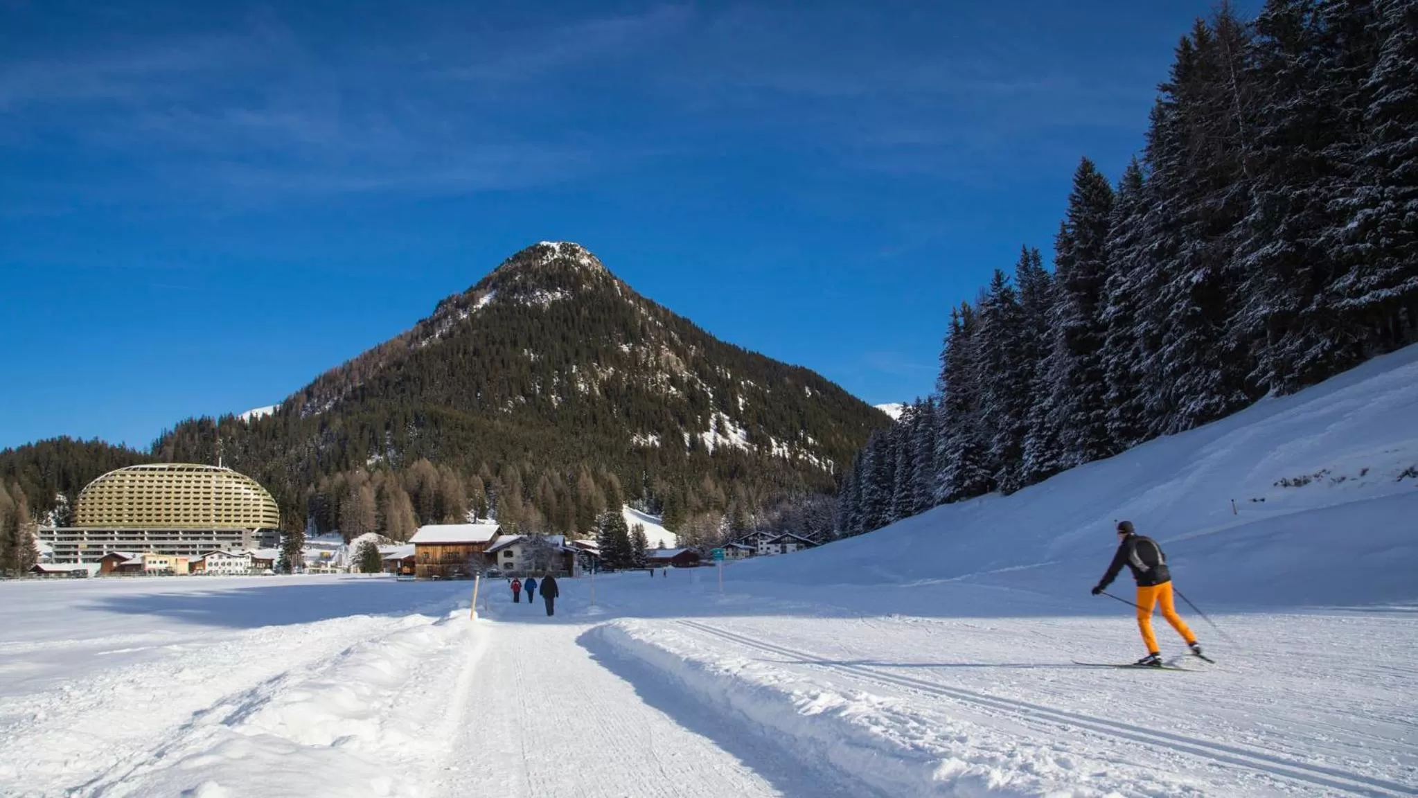 Property building in AlpenGold Hotel Davos