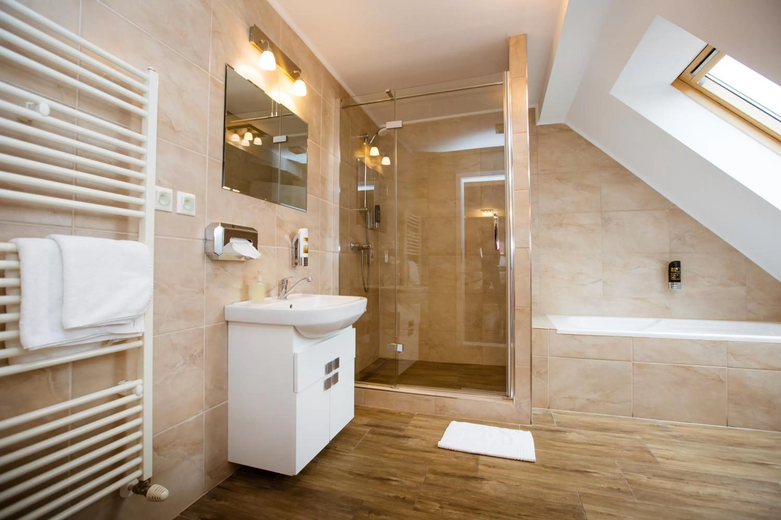 Bathroom in Hotel Litovel