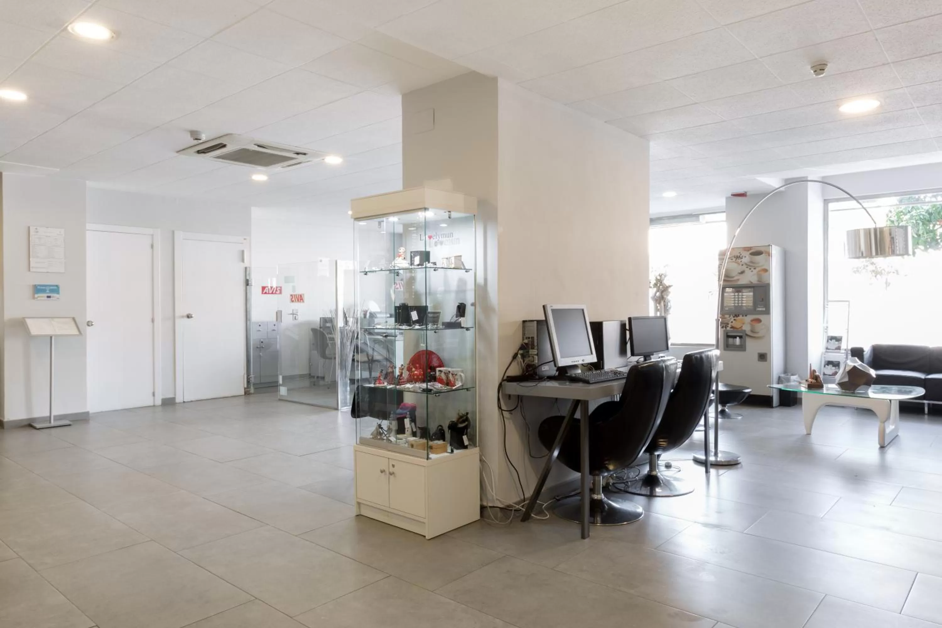 Lobby or reception in Hotel Familia Conde