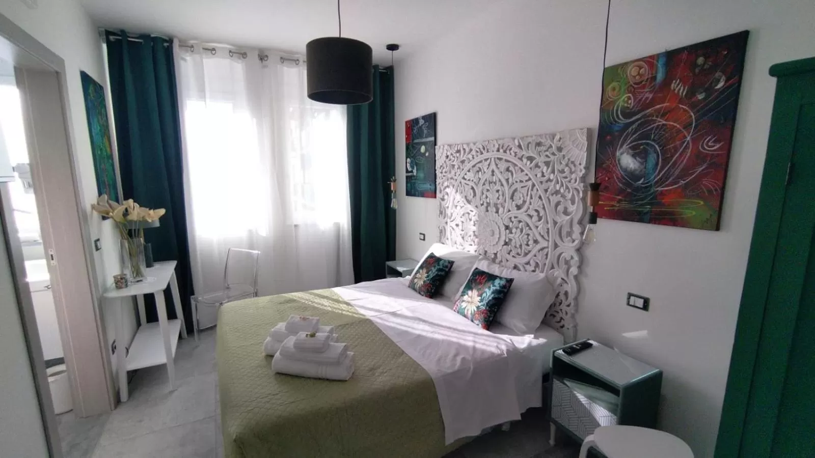 Photo of the whole room, Bed in Boutique Hotel Ferrara